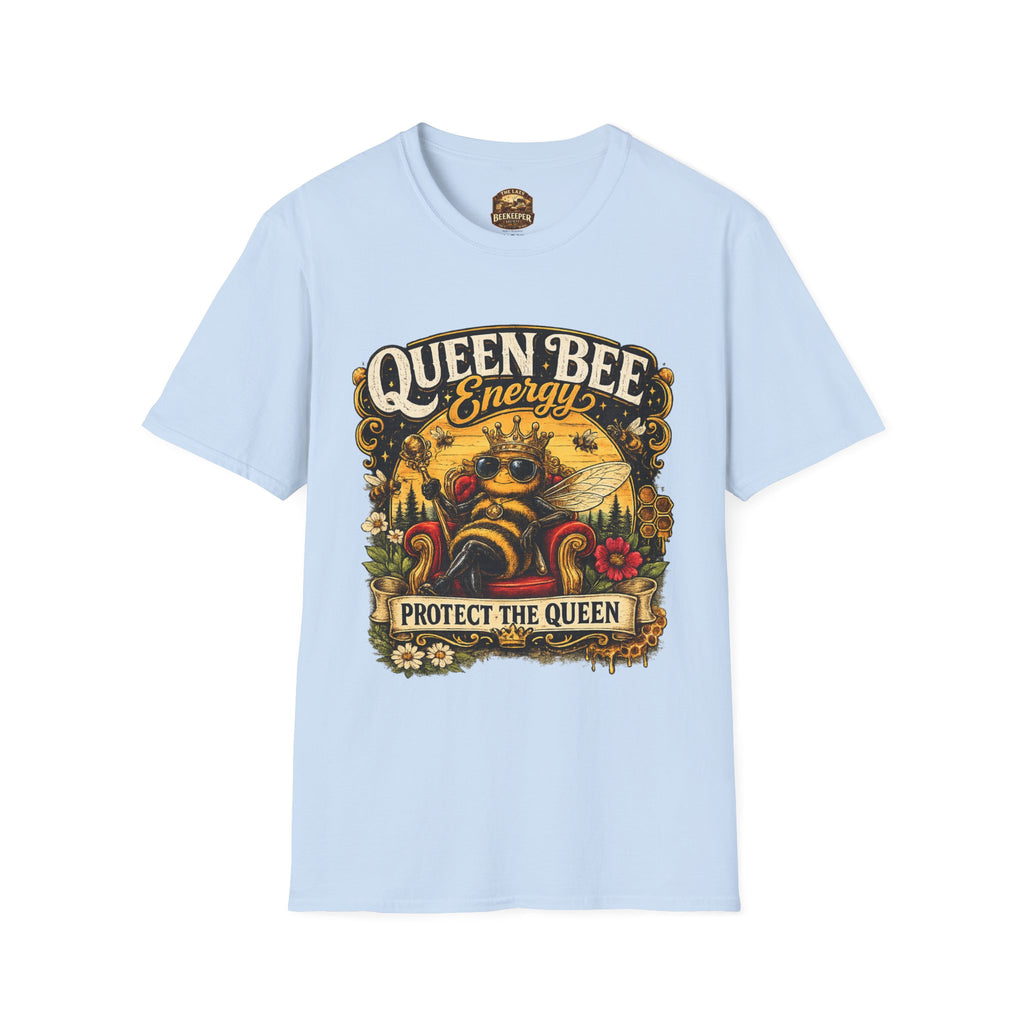 Queen Bee Energy T-Shirt — Protect the Queen Vintage Bee Graphic Tee