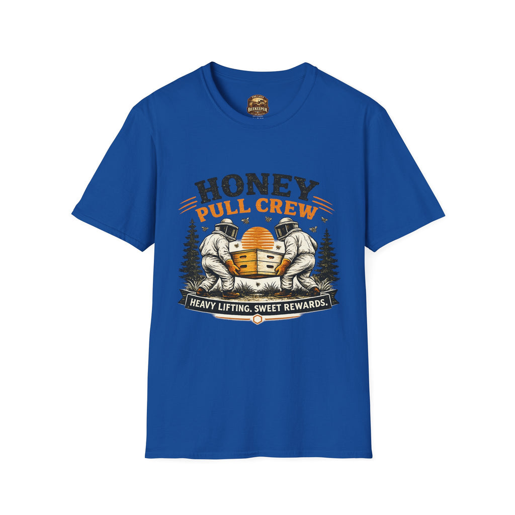 Honey Pull Crew T-Shirt – Imker-Crew-T-Shirt („Honey Pull Crew“)