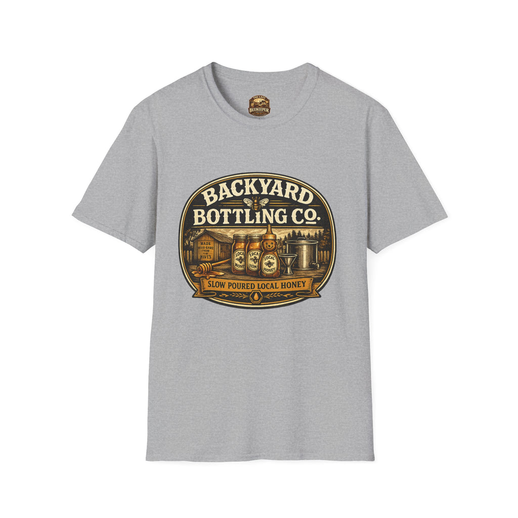 Backyard Bottling Co. T-Shirt – Vintage Homebrew Logo Shirt