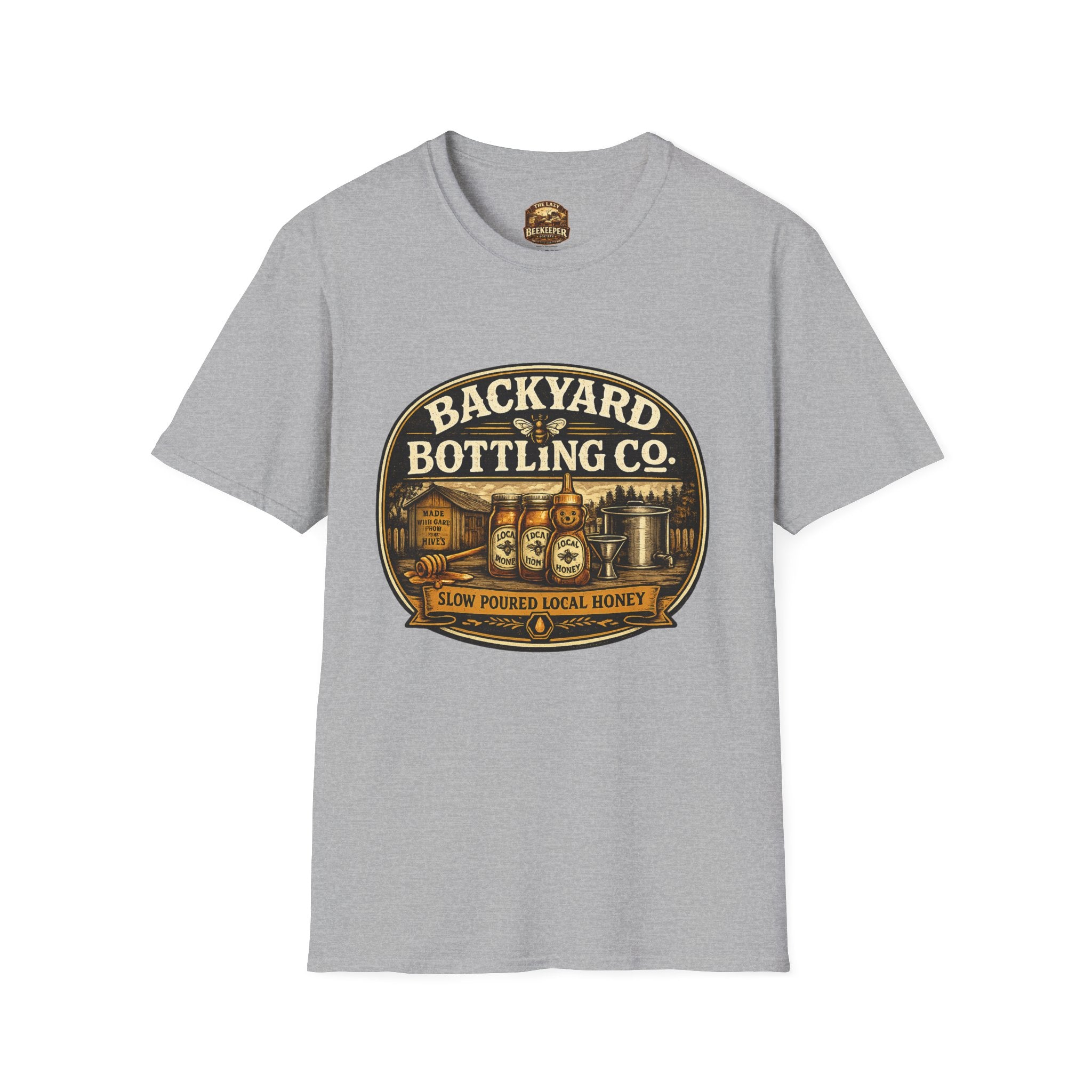Backyard Bottling Co. T-Shirt – Vintage Homebrew Logo Shirt