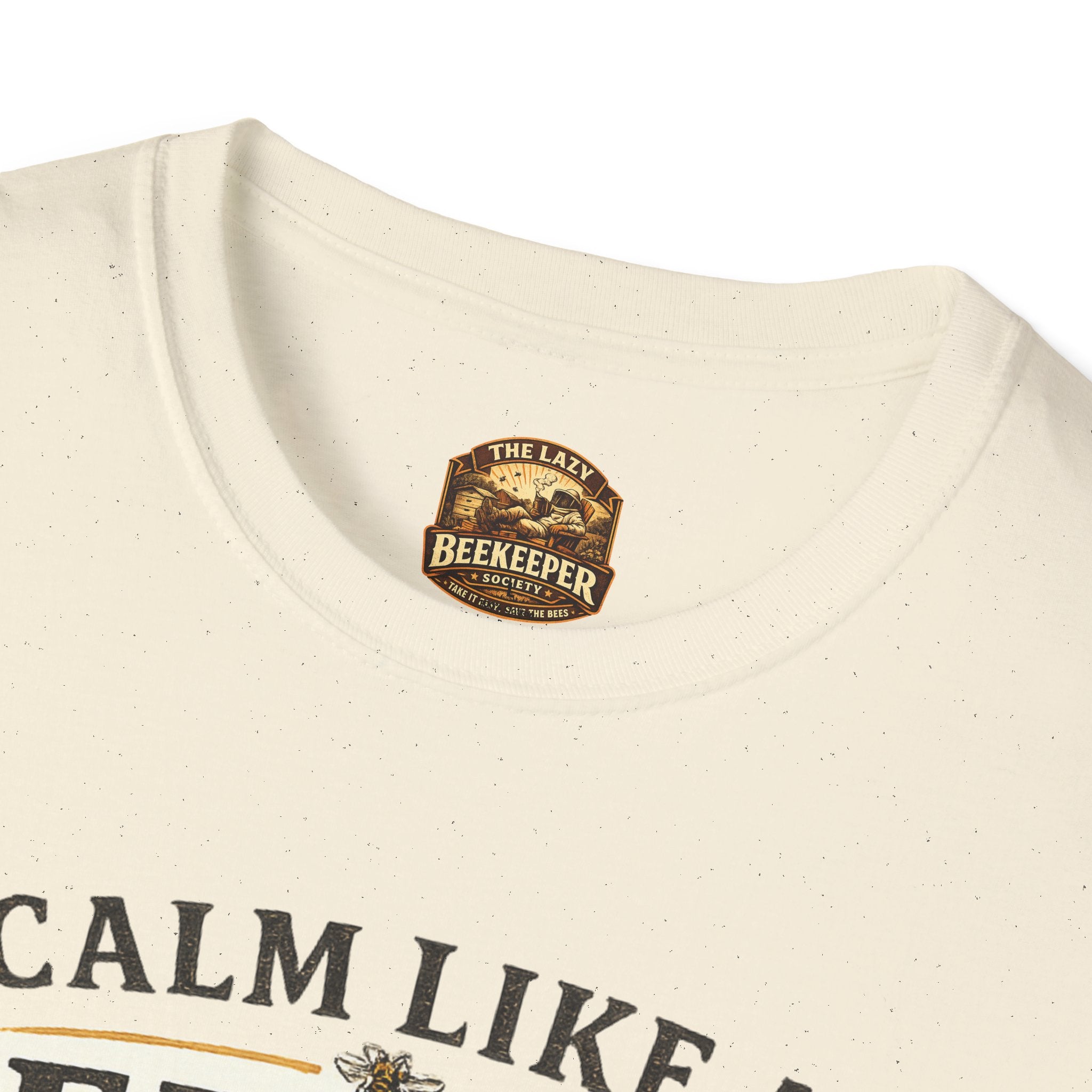 Slow Living T-Shirt — "Slow Living, Sweet Results" Rustic Sunset Graphic Tee