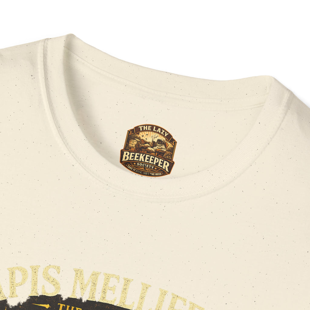 Bienenschutz-T-Shirt — „Apis Mellifera: Kleine Flügel, große Zukunft“ Öko-Natur-T-Shirt