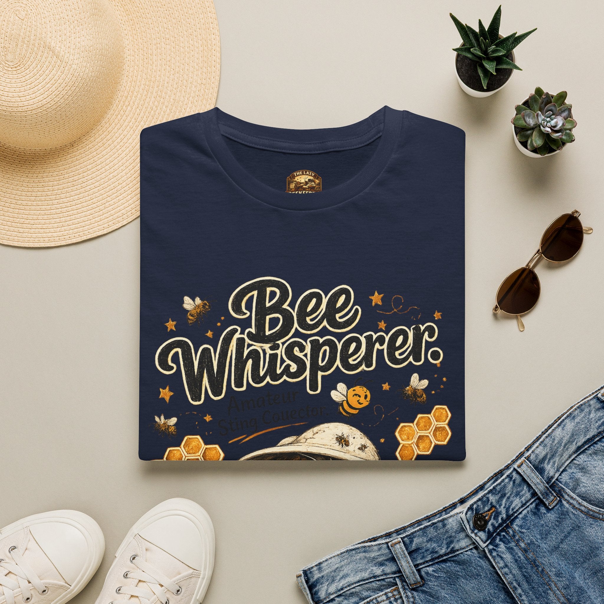 Bee Whisperer T-Shirt — Amateur Sting Conductor Beekeeper Tee