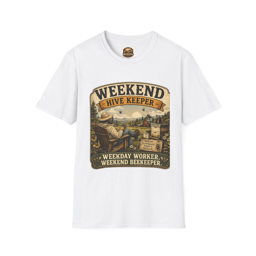 Imker-T-Shirt für das Wochenende – Vintage-T-Shirt für Wochenend-Imker