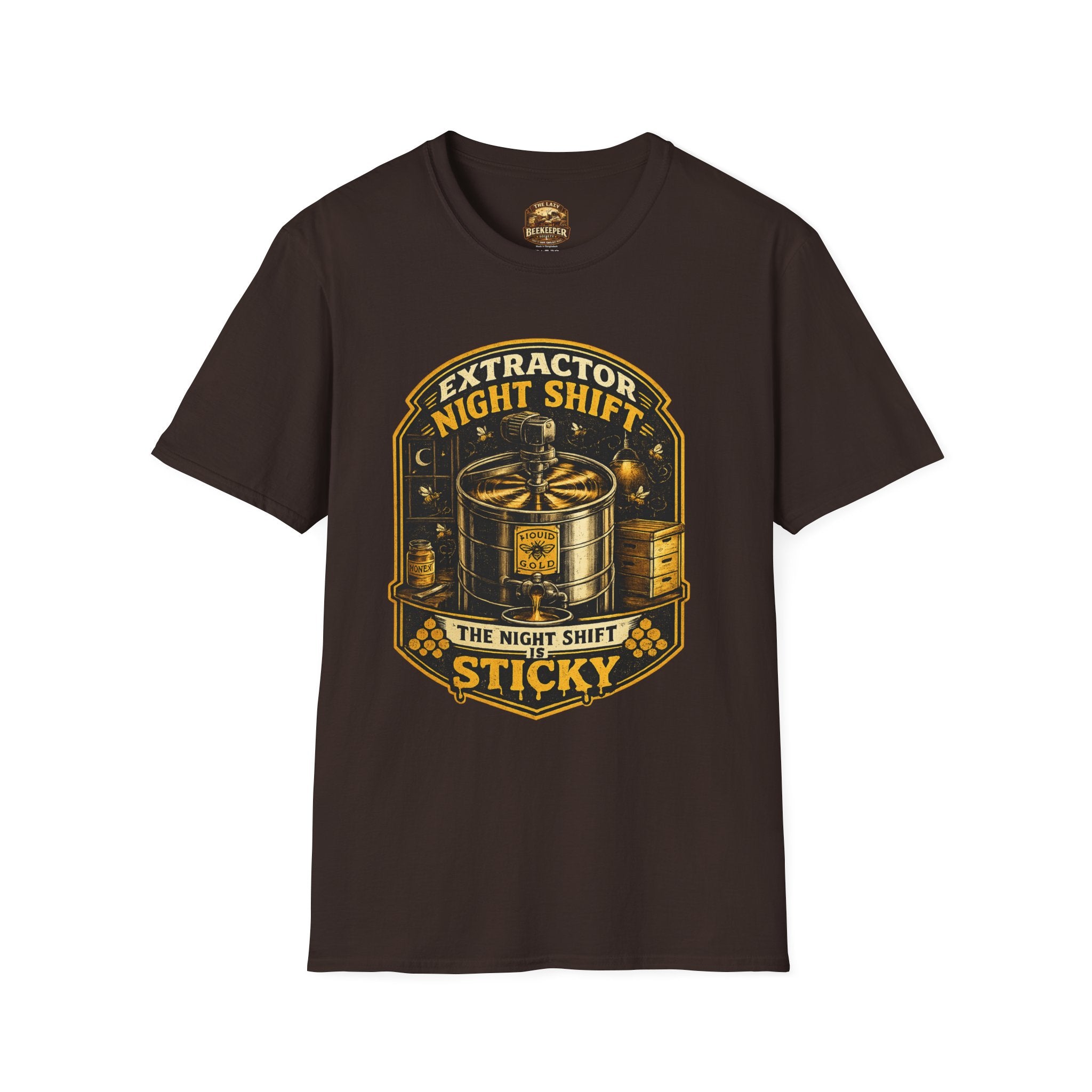 T-Shirt — "Extractor Night Shift" Cannabis Extractor Crew Tee