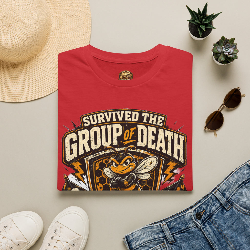 Group of Death Survivor T-Shirt — 'Survived the Group of Death' Soccer Tournament Shirt