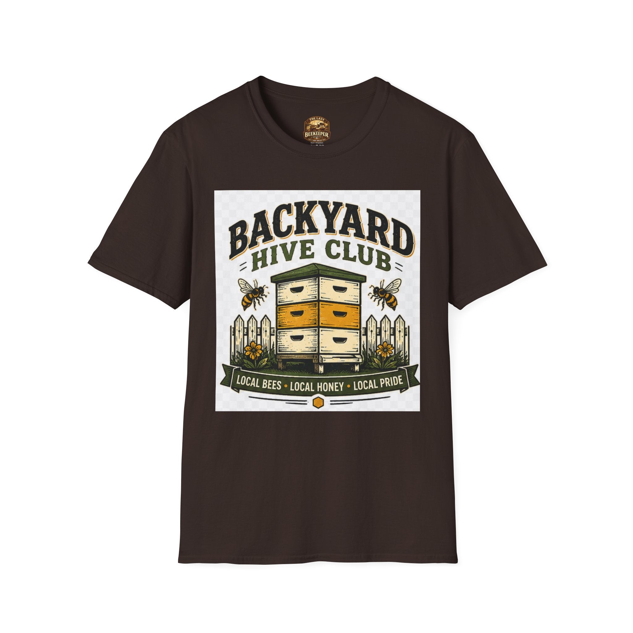 Backyard Hive Club T-Shirt — Beekeeper Honey Apiary Tee