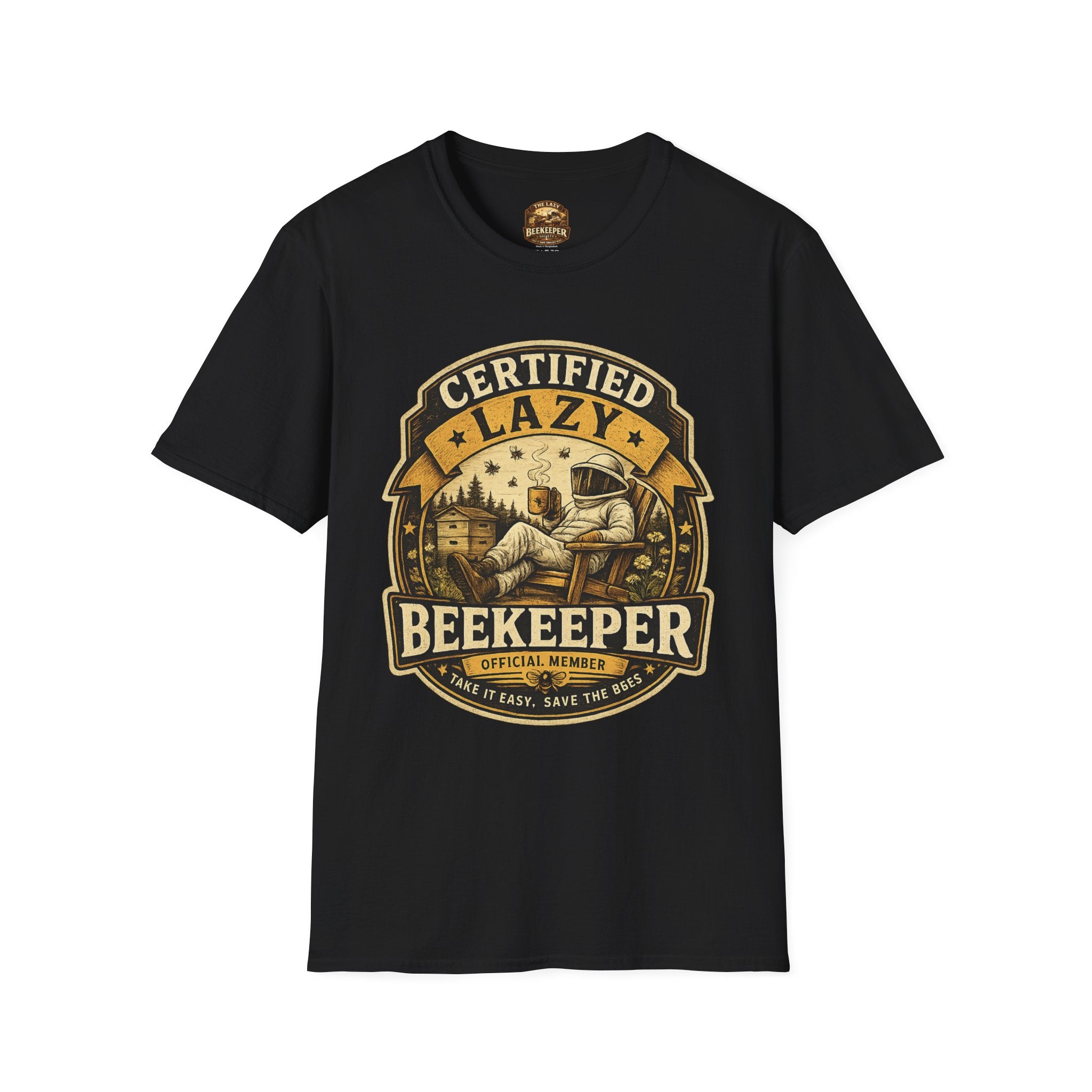 Certified Lazy Beekeeper T-Shirt