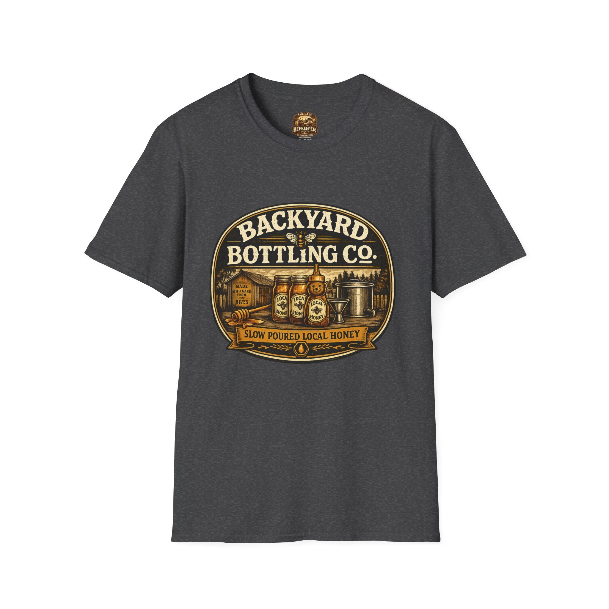 Backyard Bottling Co. T-Shirt – Vintage Homebrew Logo Shirt