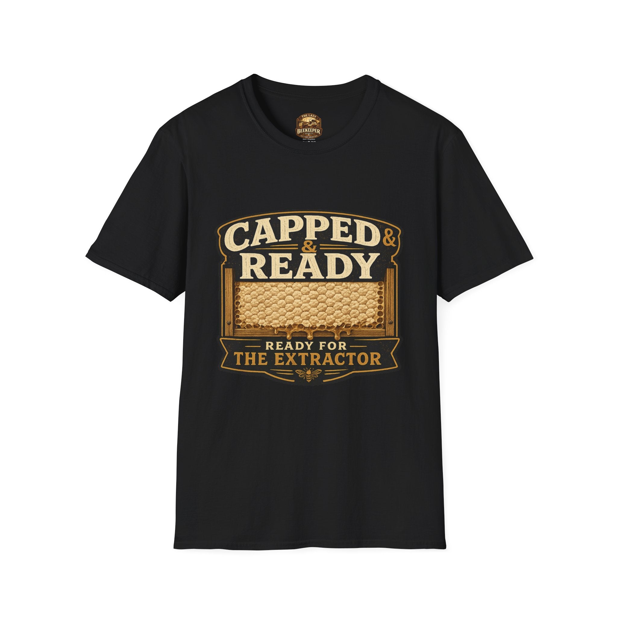 Capped & Ready T-Shirt — "Ready for the Extractor" Cannabis Vibe Tee
