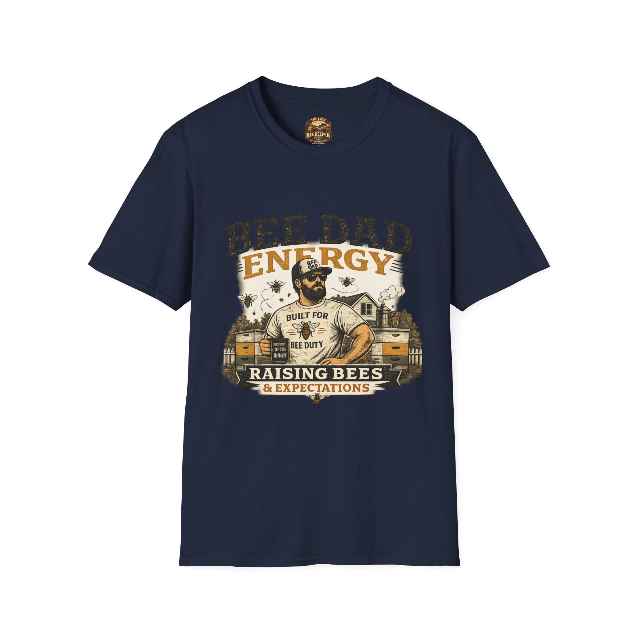 Bee Dad Energy T-Shirt — Funny Beekeeper Dad Gift