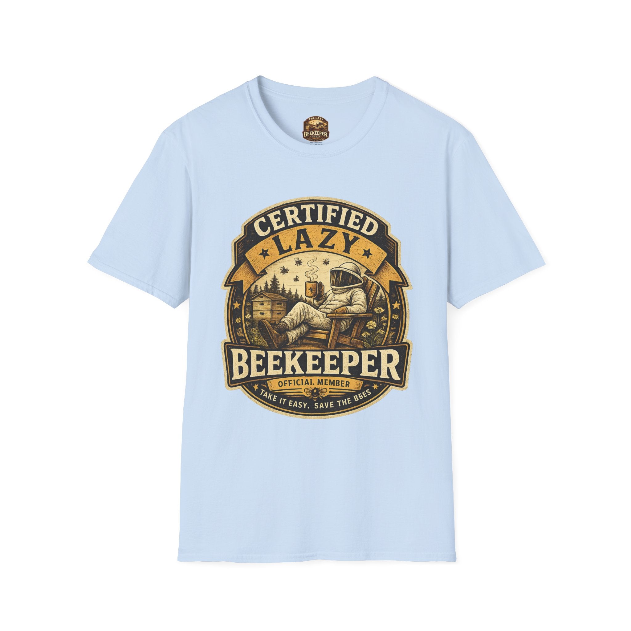 Certified Lazy Beekeeper T-Shirt