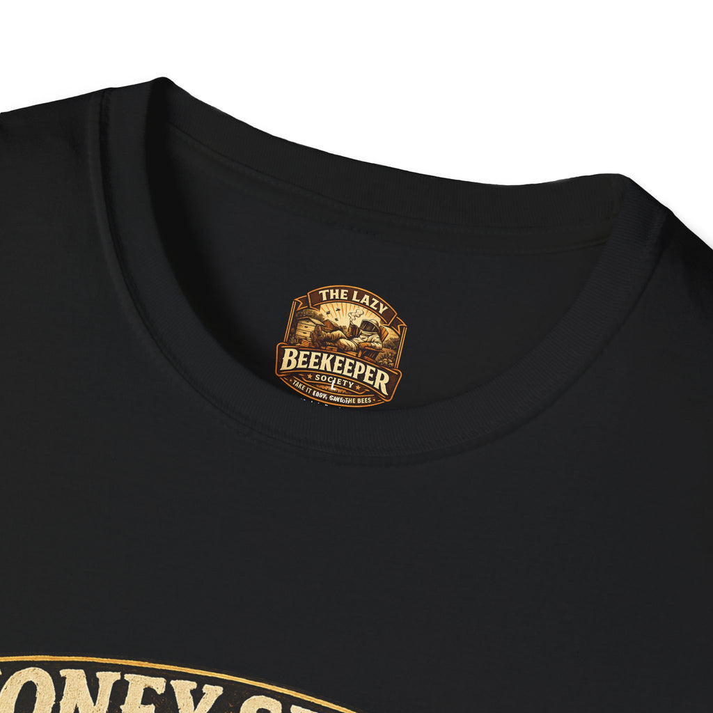 Honey Season Never Sleeps T-Shirt — Beekeeper Vintage Graphic Tee