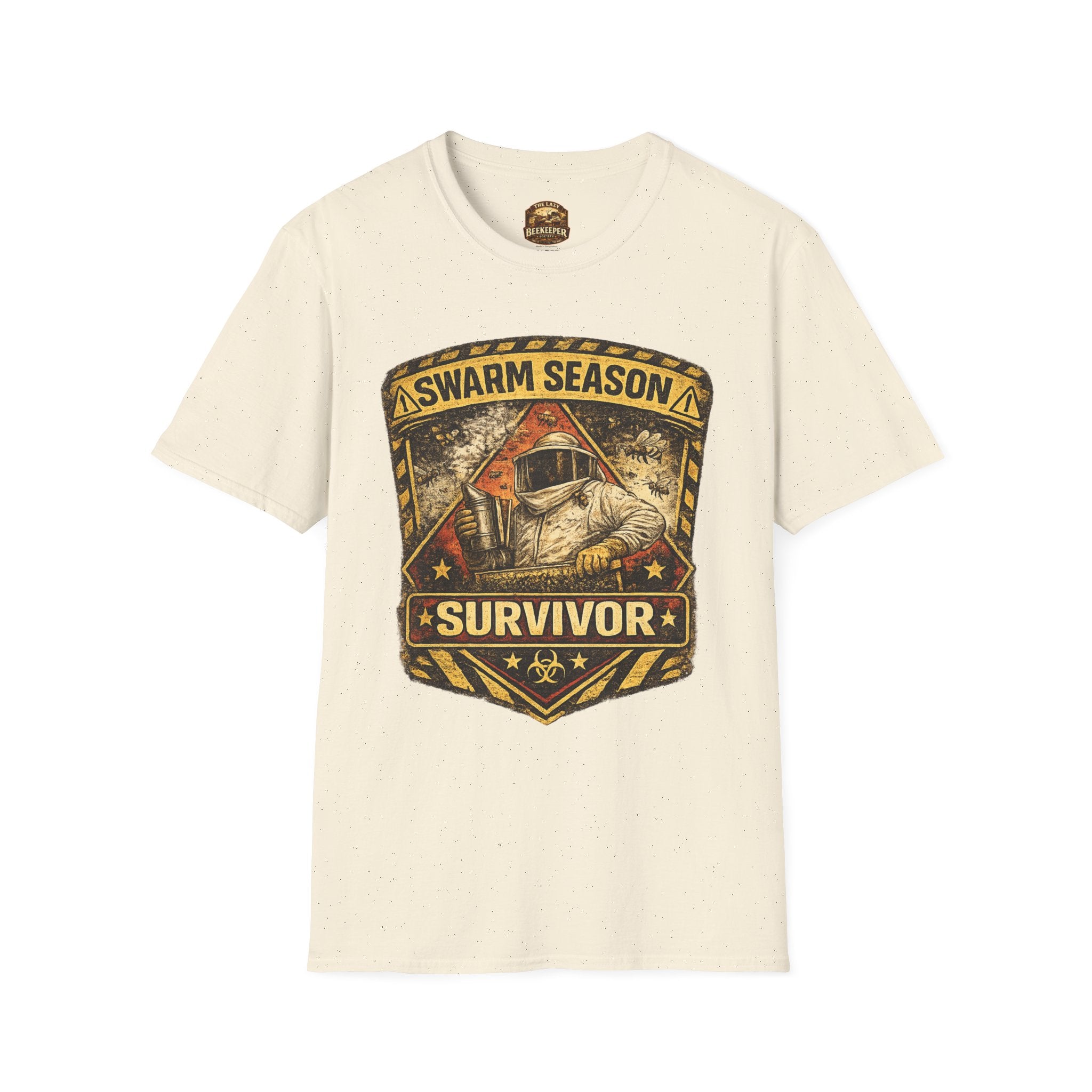 Schwarm-Saison-Überlebender T-Shirt – Vintage Schädlingsbekämpfung Imker T-Shirt