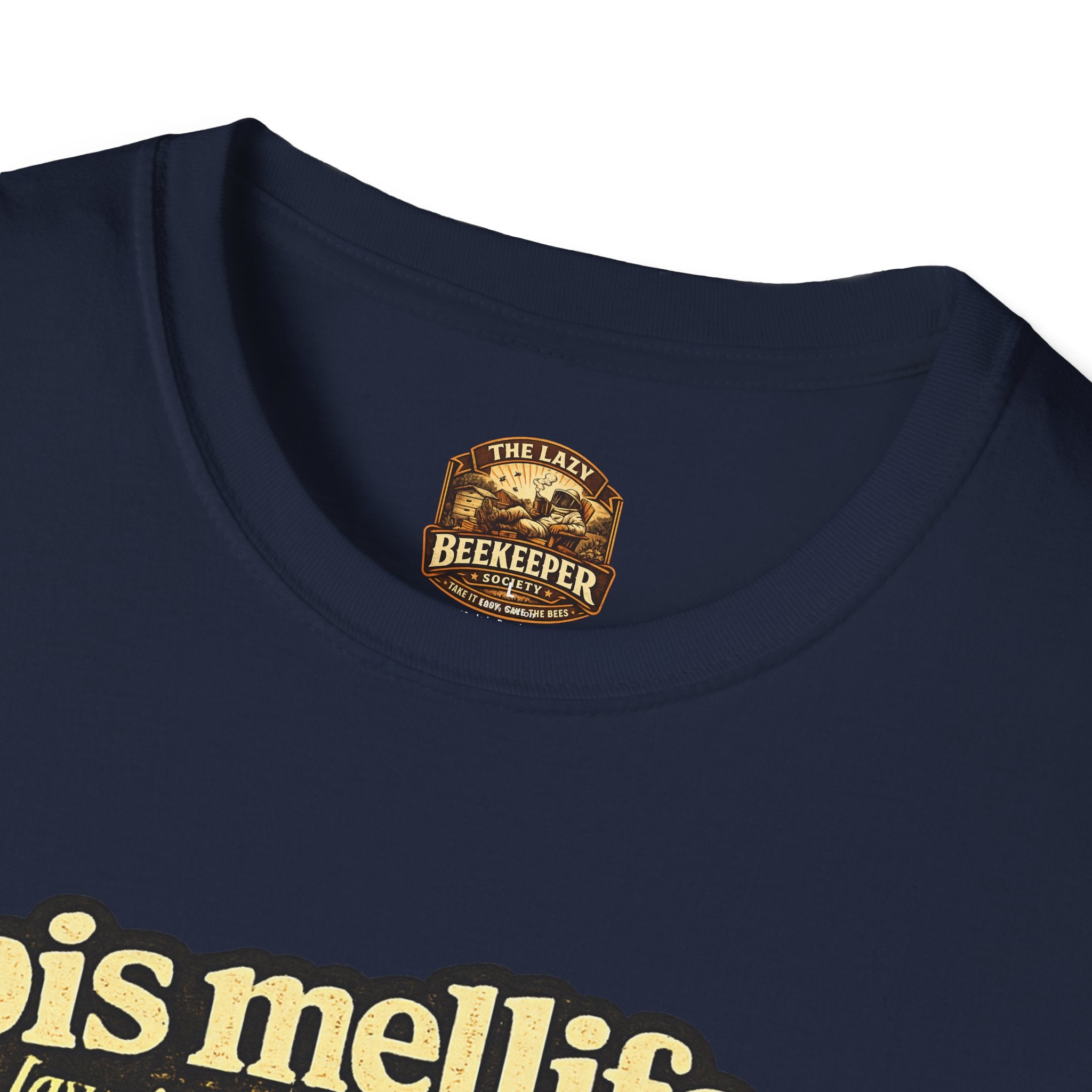 Apis Mellifera Bee Definition T-Shirt — Honey Bee Illustration & Conservation Quote