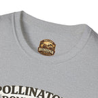 T-Shirt — „Bestäuber brauchen keine Slogans, sie brauchen Wildblumen“ Öko Garten T-Shirt