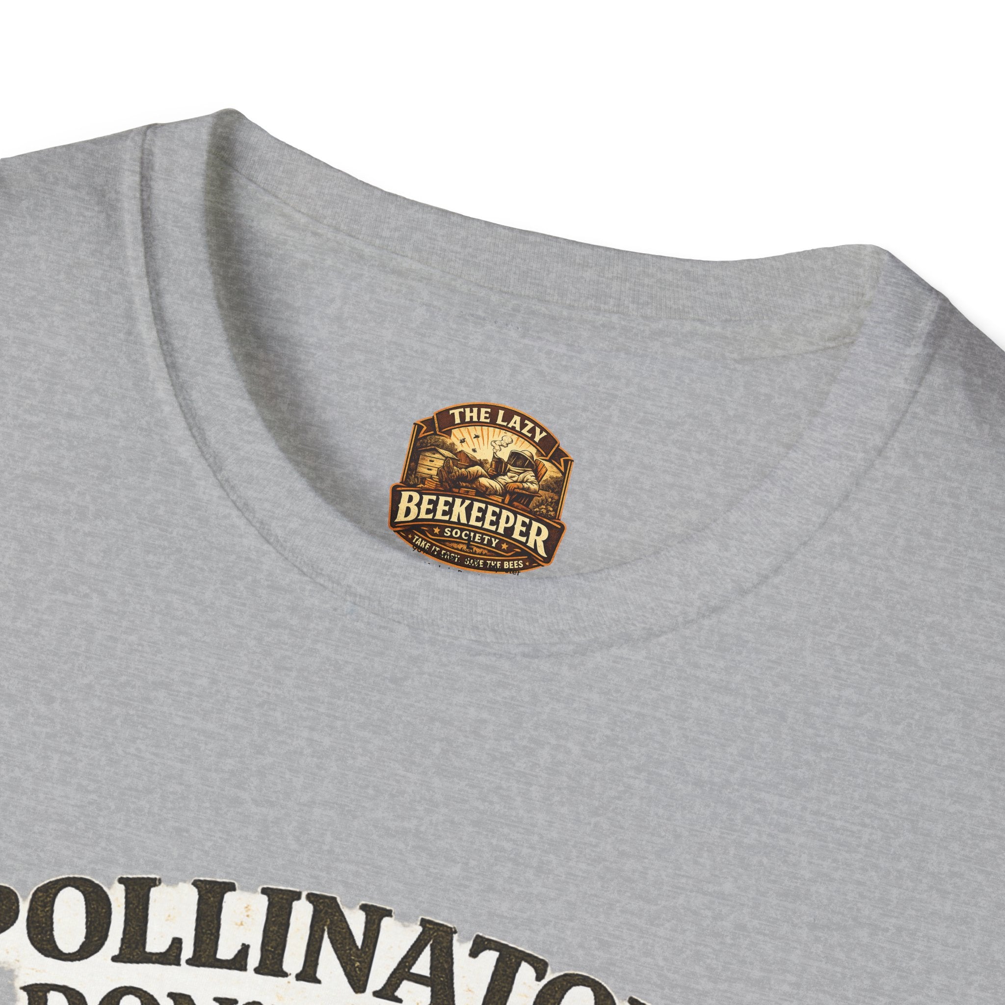 T-Shirt — "Pollinators Don't Need Slogans, They Need Wildflowers" Eco Garden Tee