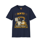 Imker T-Shirt — „Anti-Hektik“ Vintage-Grafik-T-Shirt mit Honigmotiv