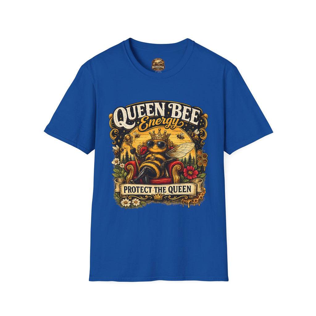 Queen Bee Energy T-Shirt — Protect the Queen Vintage Bee Graphic Tee