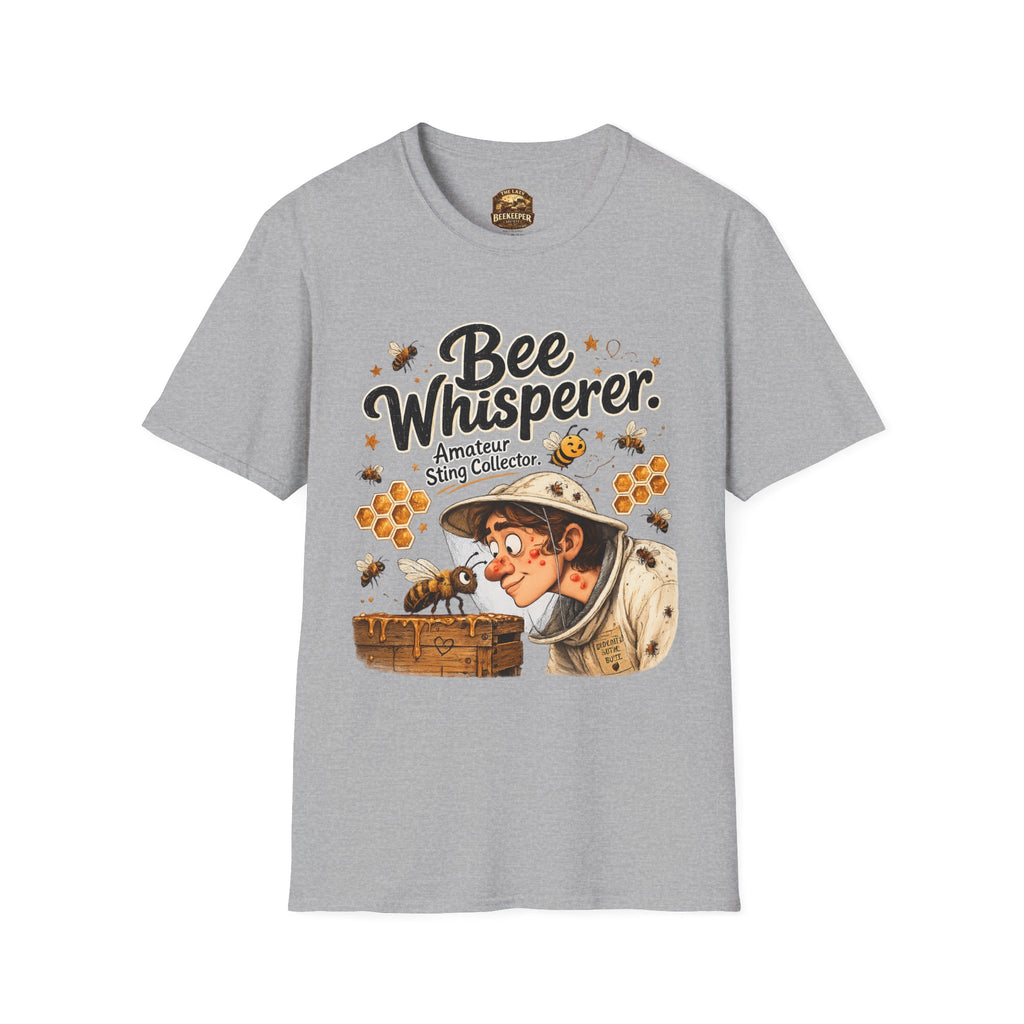 Bee Whisperer T‑Shirt — Amateur Sting Collector Beekeeper Shirt