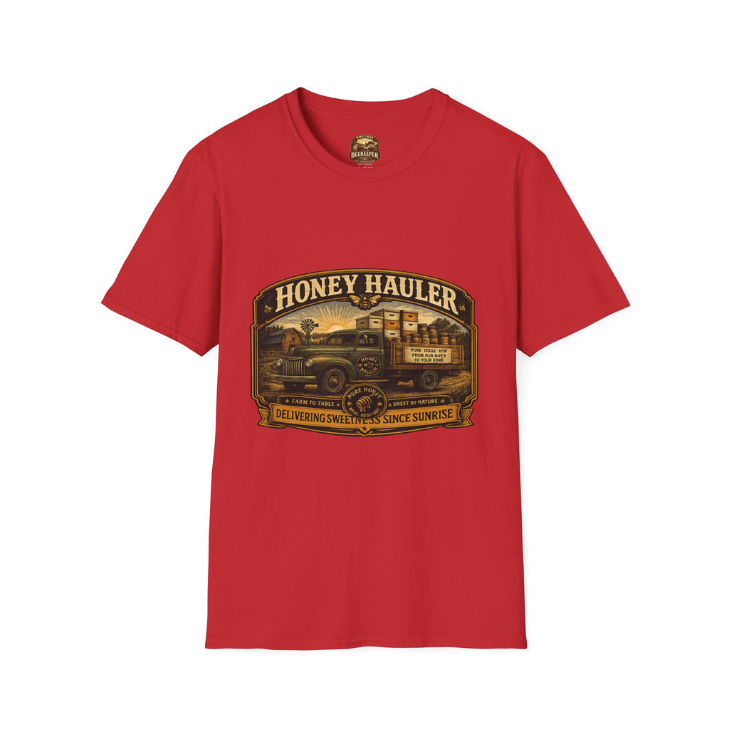 Honey Hauler Vintage Truck T-Shirt — Beekeeper Honey Harvest Tee