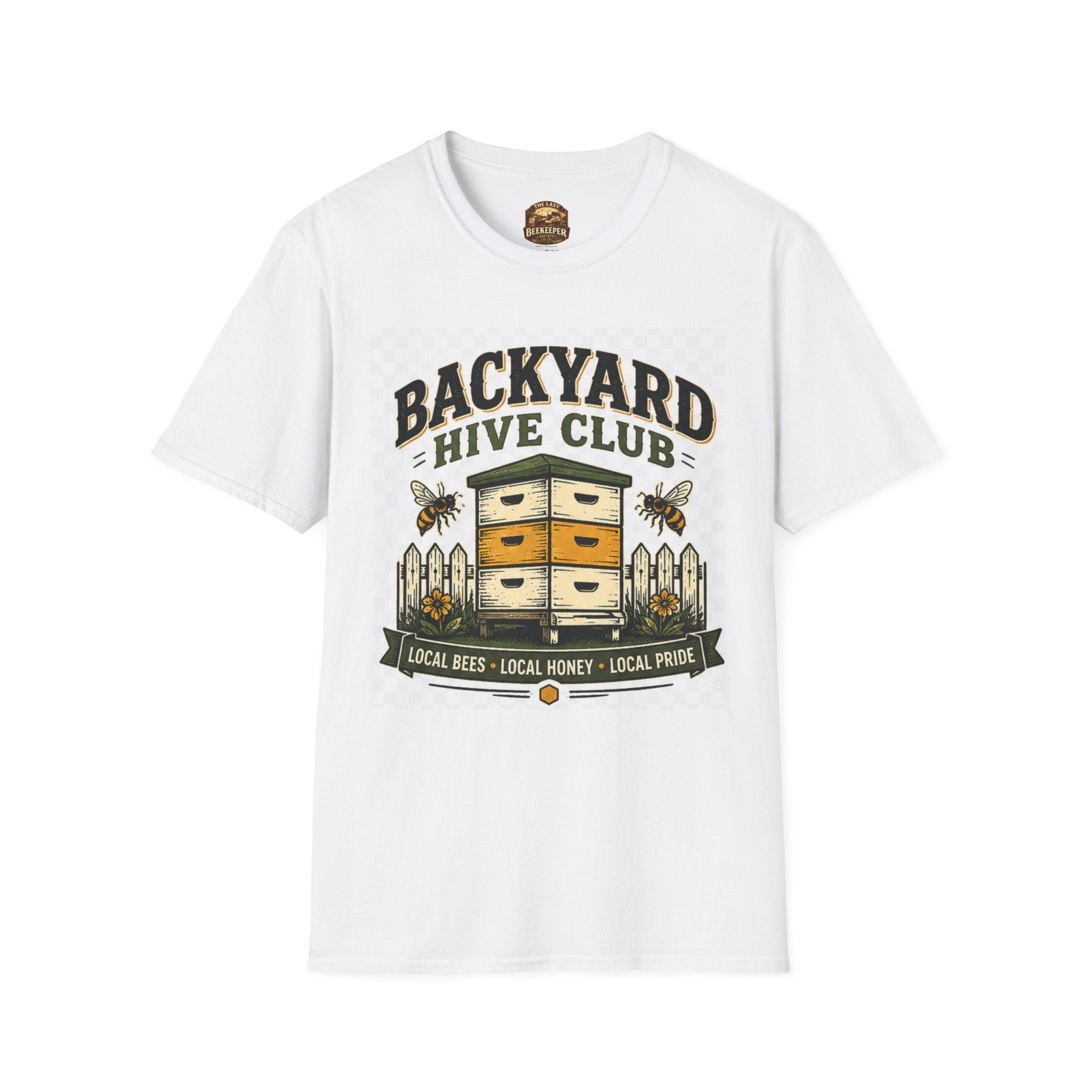 Backyard Hive Club T-Shirt — Beekeeper Honey Apiary Tee