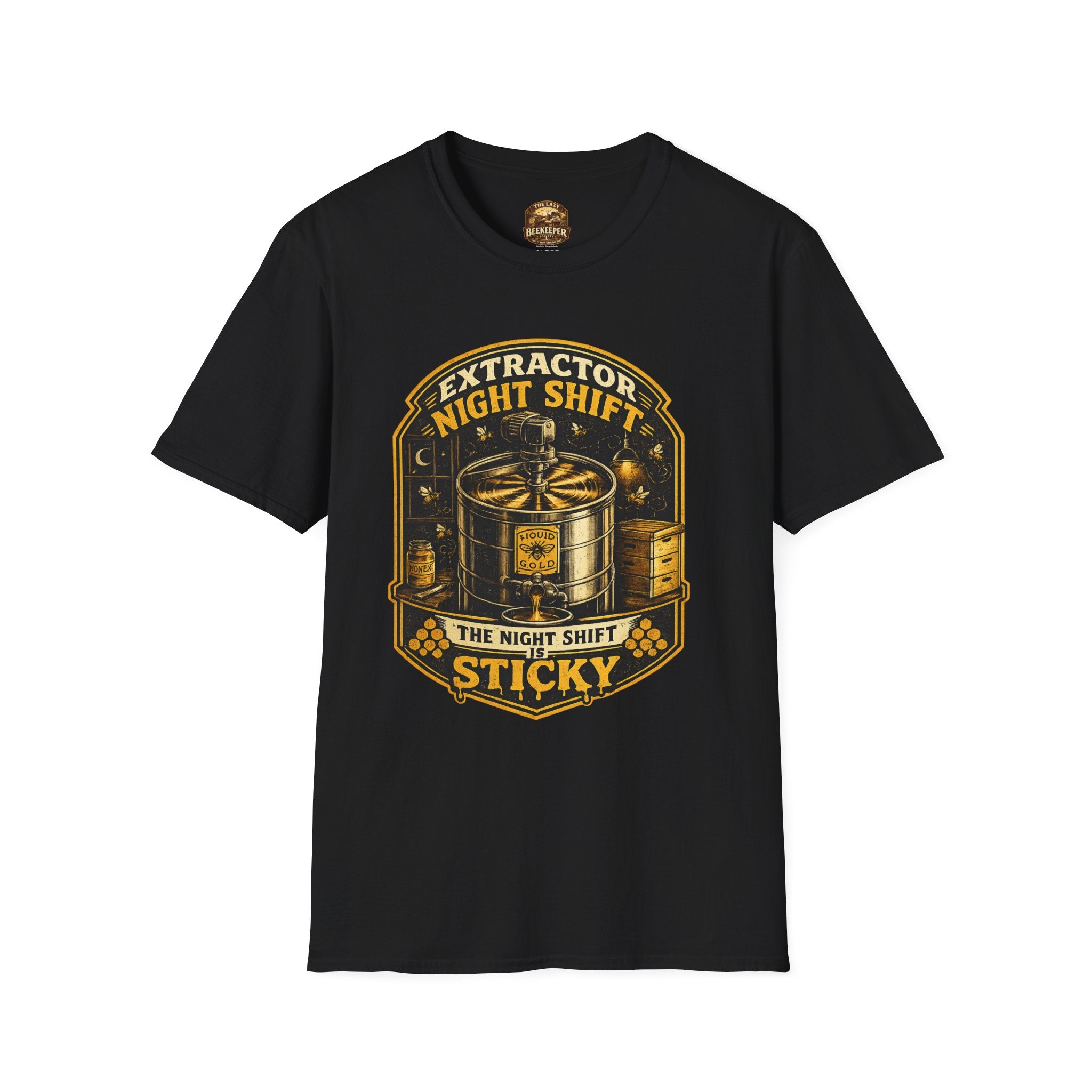 T-Shirt — "Extractor Night Shift" Cannabis Extractor Crew Tee