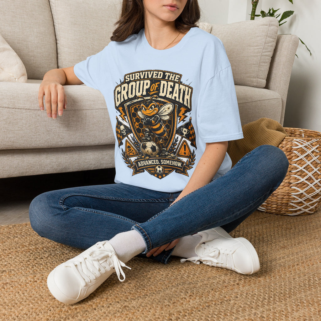 Group of Death Survivor T-Shirt — 'Survived the Group of Death' Soccer Tournament Shirt