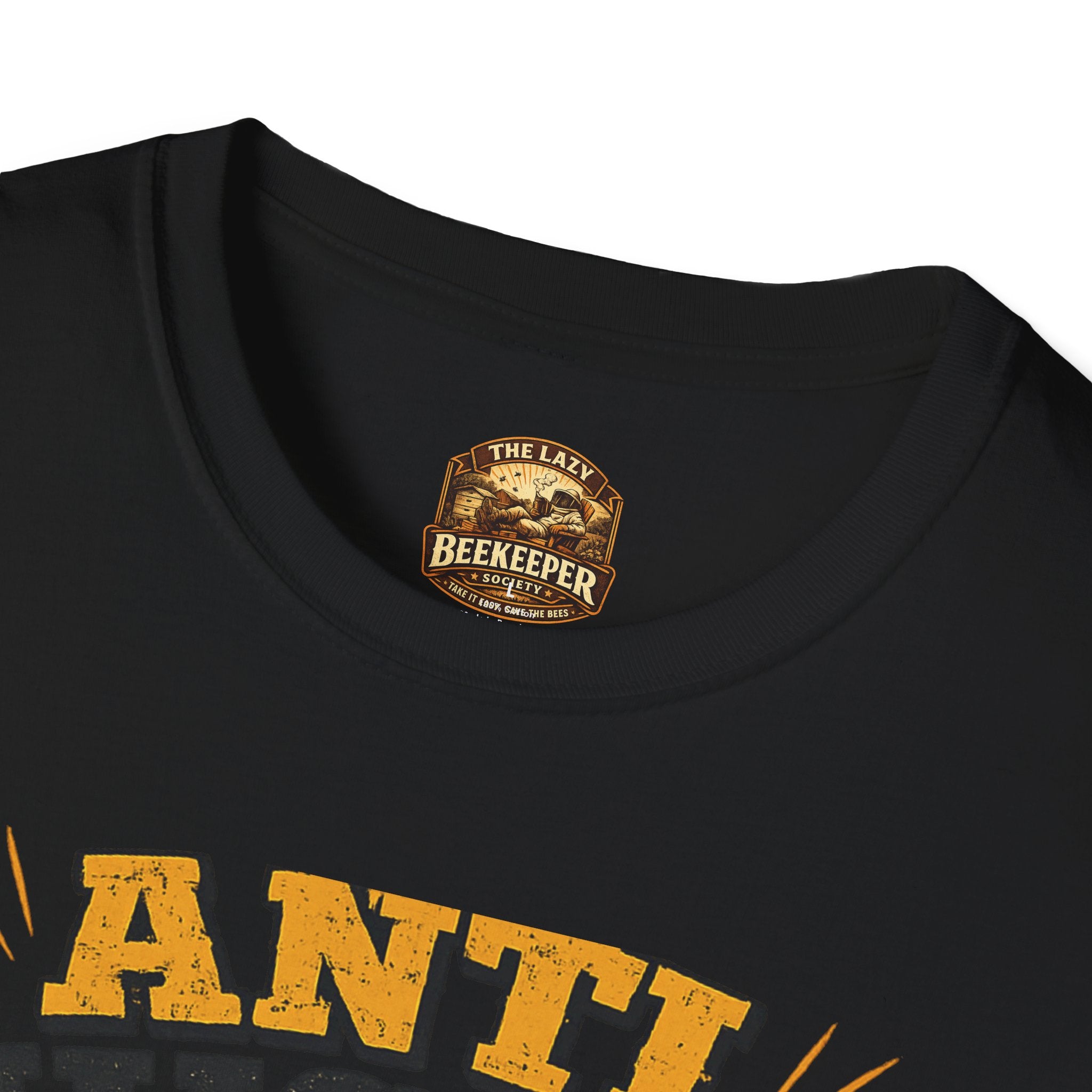 Beekeeper T-Shirt — “Anti Hustle” Embrace Honey Vintage Graphic Tee
