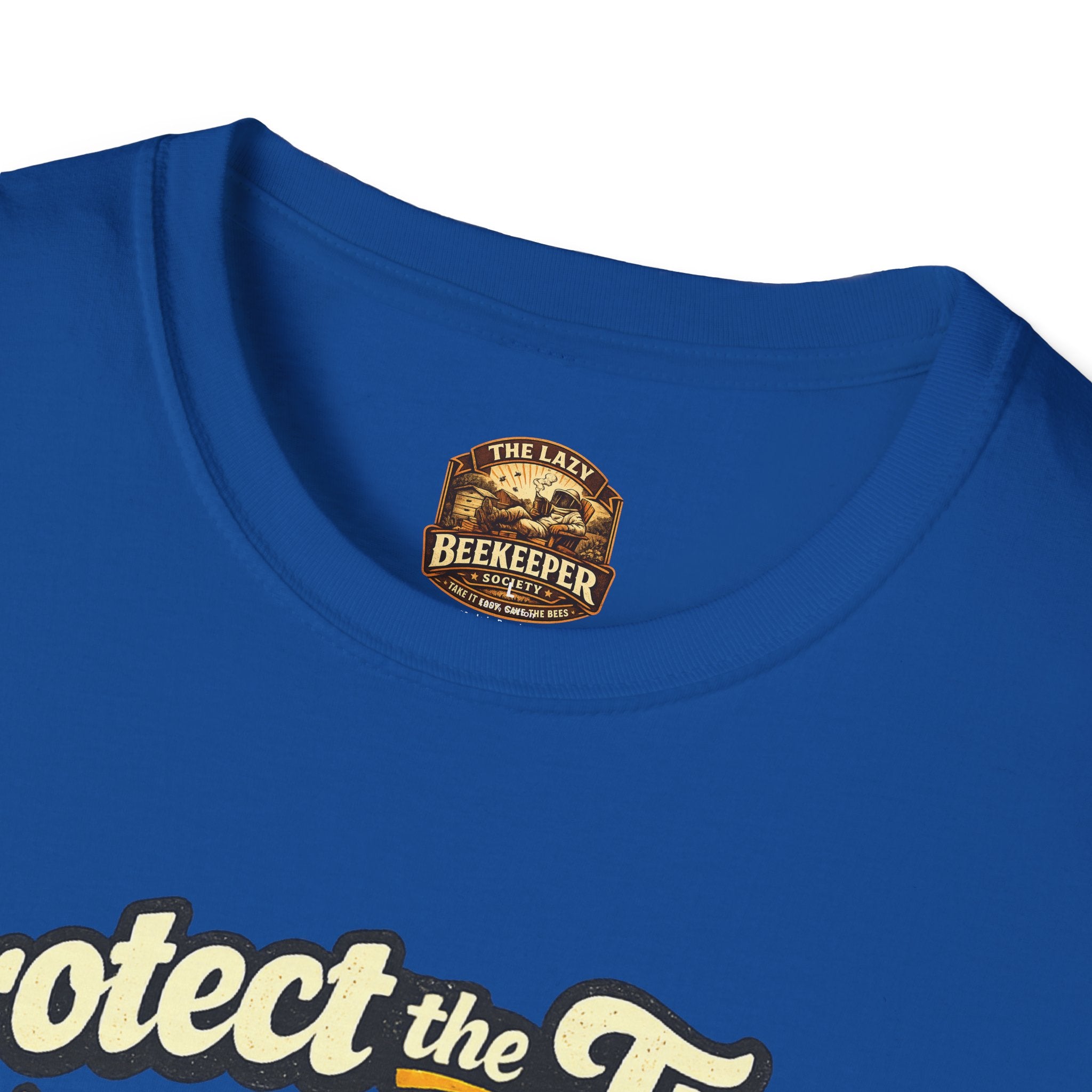 Protect the Tiny Bee T-Shirt — Save the Harvest Floral Graphic Tee