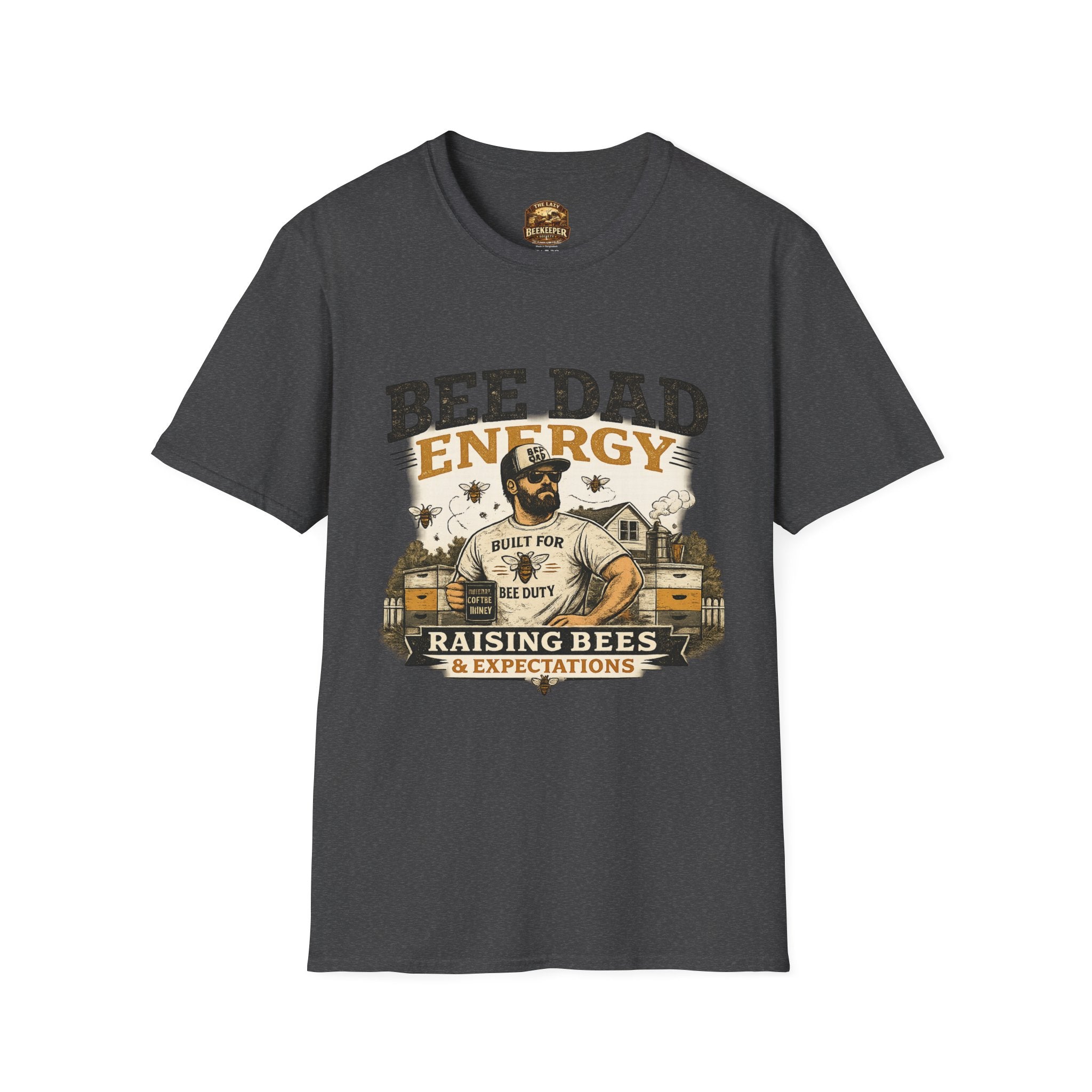 Bee Dad Energy T-Shirt — Funny Beekeeper Dad Gift