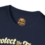 Protect the Tiny Bee T-Shirt — Ernte Retten Blumen-Grafik-T-Shirt