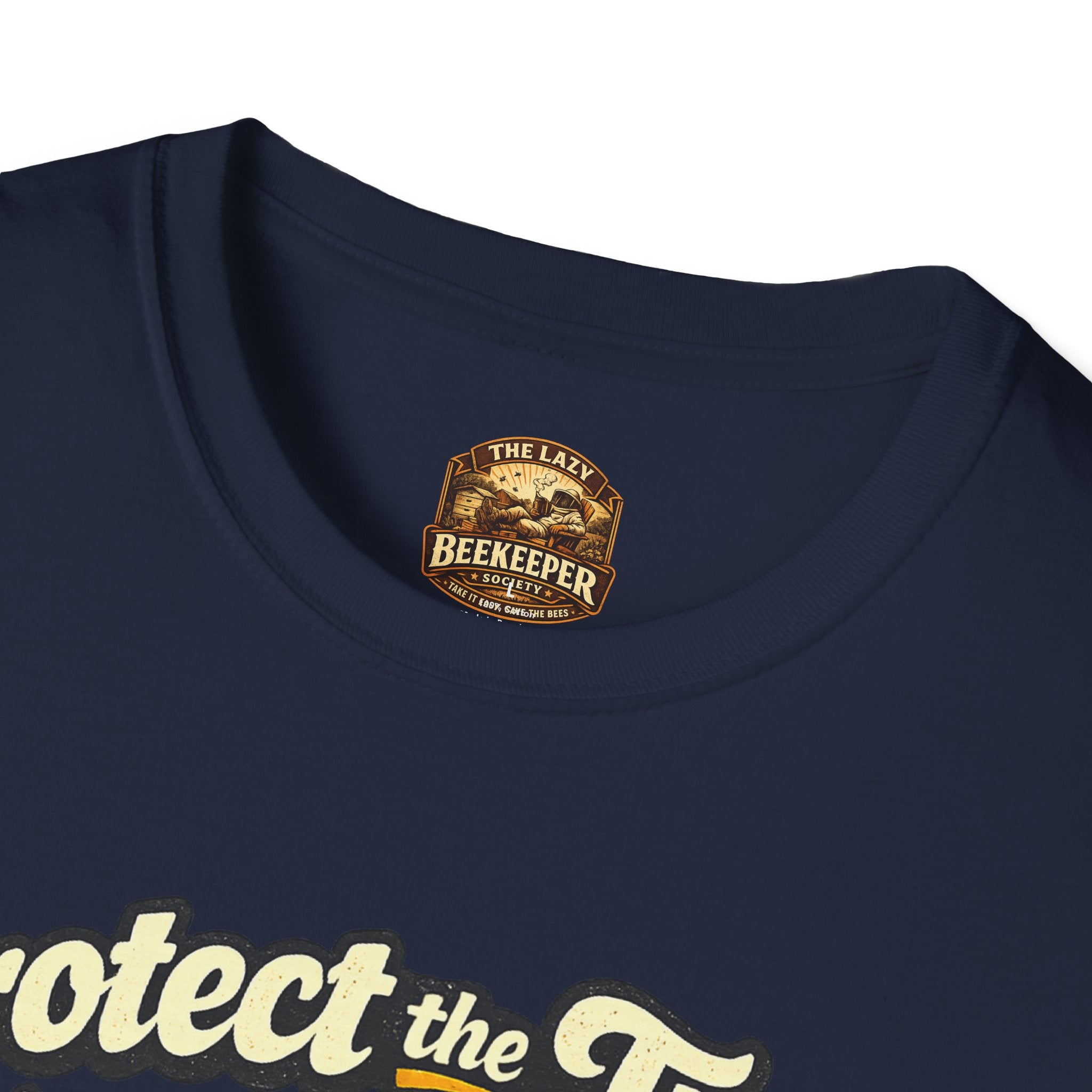 Protect the Tiny Bee T-Shirt — Save the Harvest Floral Graphic Tee