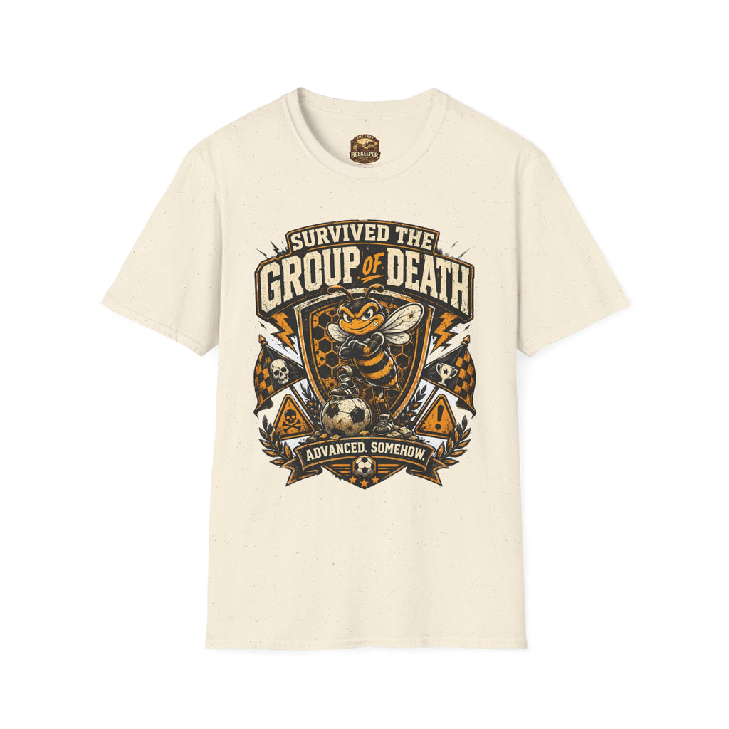 Group of Death Survivor T-Shirt — 'Survived the Group of Death' Soccer Tournament Shirt