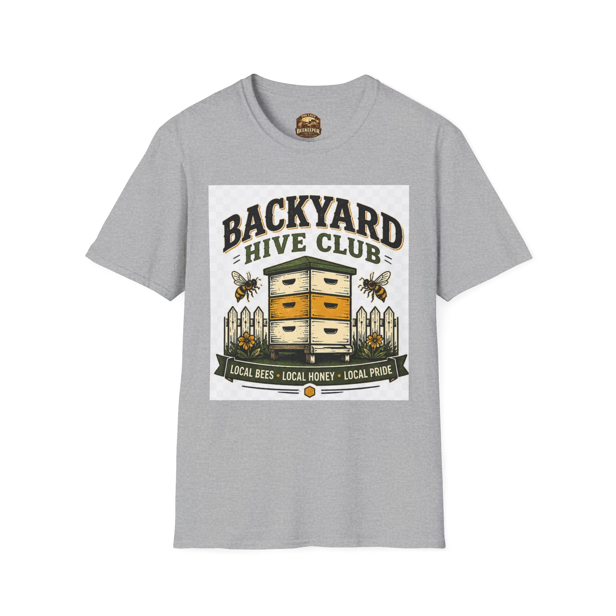 Backyard Hive Club T-Shirt — Beekeeper Honey Apiary Tee
