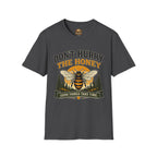 Don't Hurry The Honey T-Shirt — Retro Bienen-Grafik-T-Shirt (Gut Ding will Weile haben)