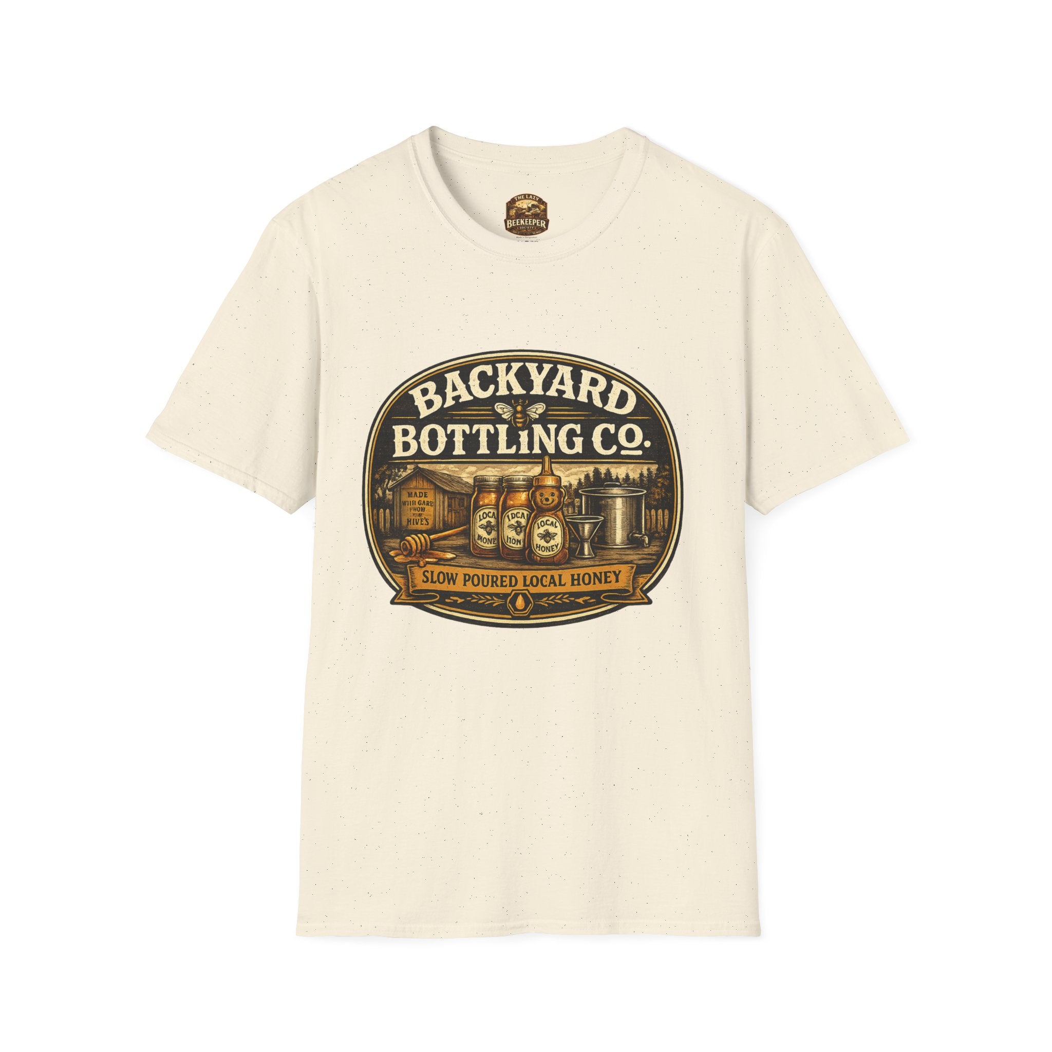 Backyard Bottling Co. T-Shirt – Vintage Homebrew Logo Shirt