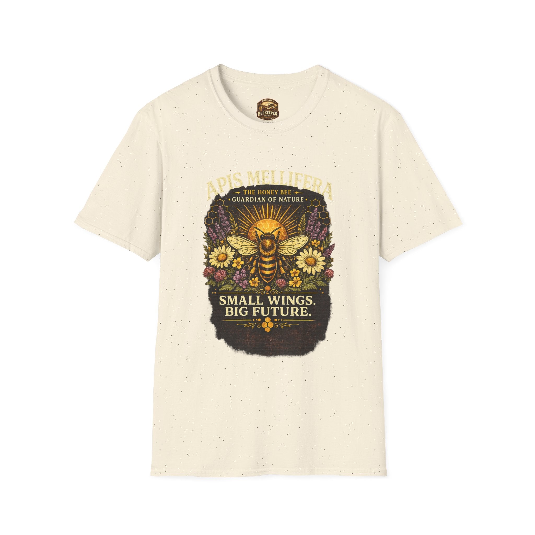 Bee Guardian T‑Shirt — "Apis Mellifera: Small Wings, Big Future" Eco Nature Tee
