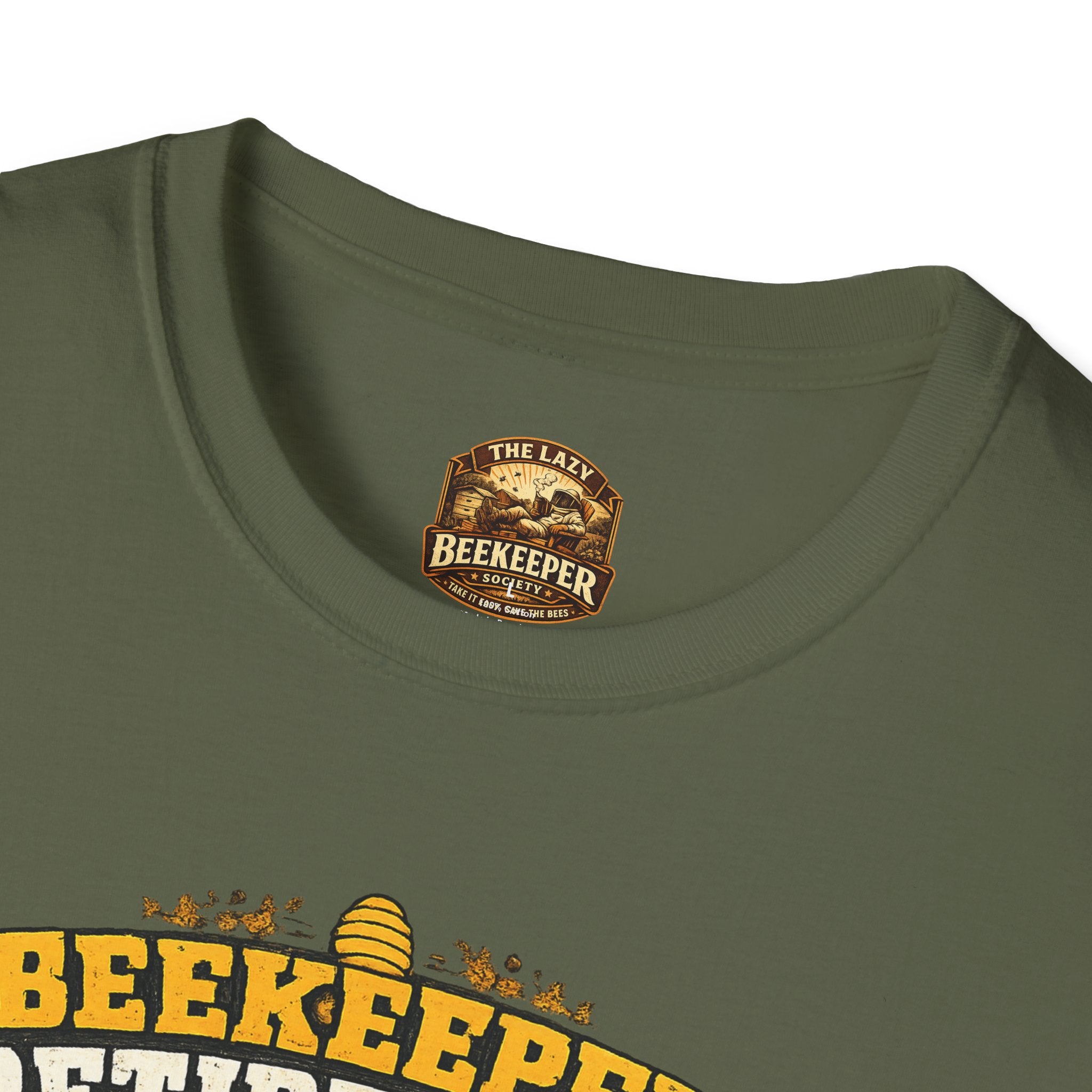 Beekeeper T-Shirt — "Retirement Plan Has Wings" Vintage Honey Farming Tee