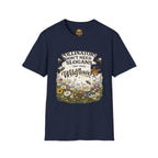 T-Shirt — „Bestäuber brauchen keine Slogans, sie brauchen Wildblumen“ Öko Garten T-Shirt