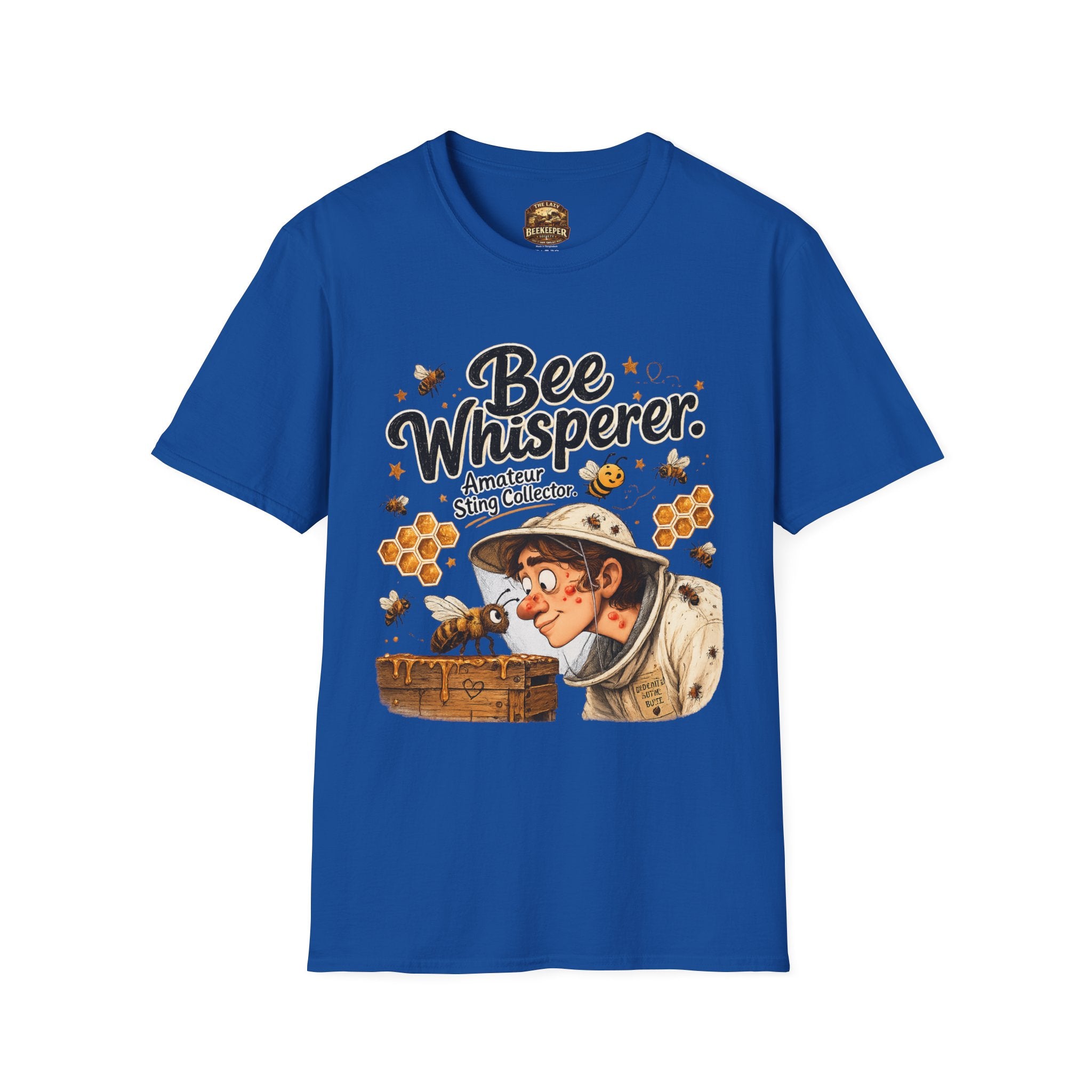 Bee Whisperer T‑Shirt — Amateur Sting Collector Beekeeper Shirt