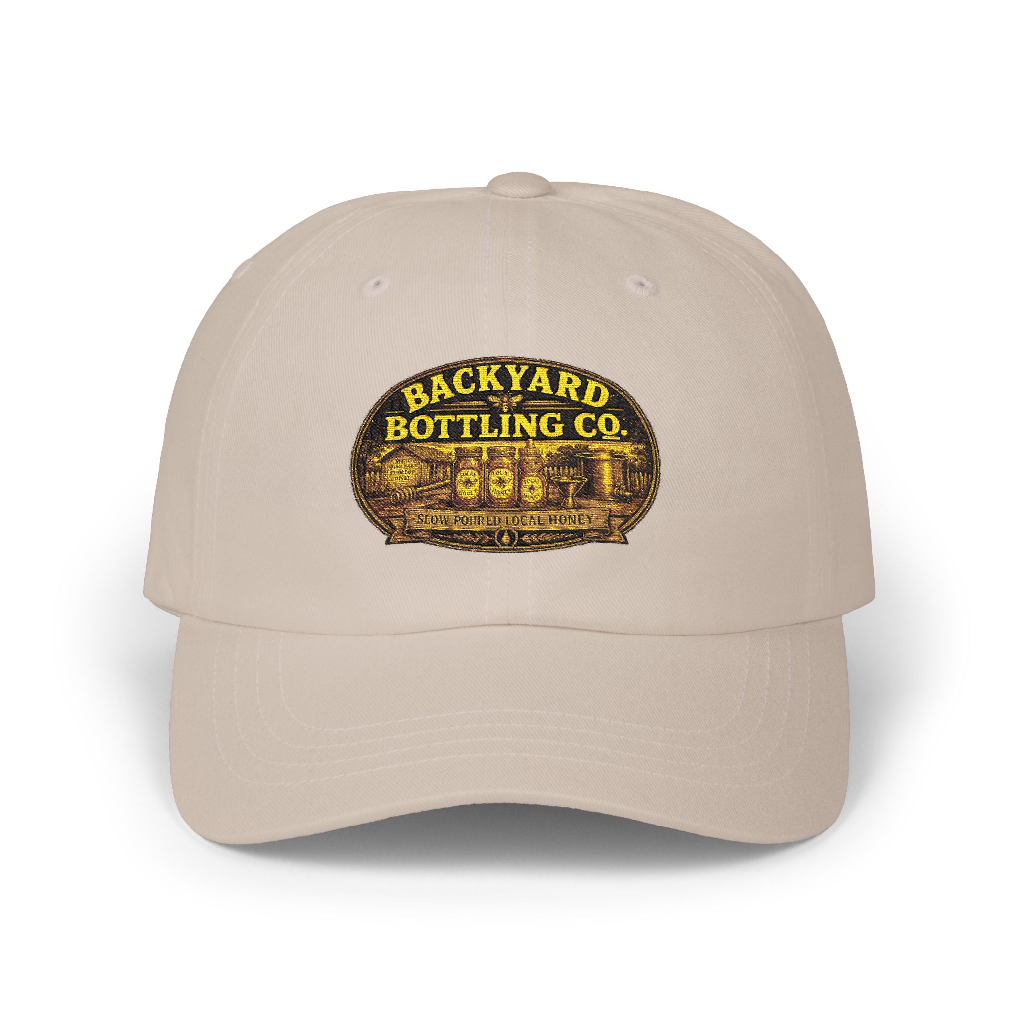 Backyard Bottling Co. Vintage Patch Dad Cap