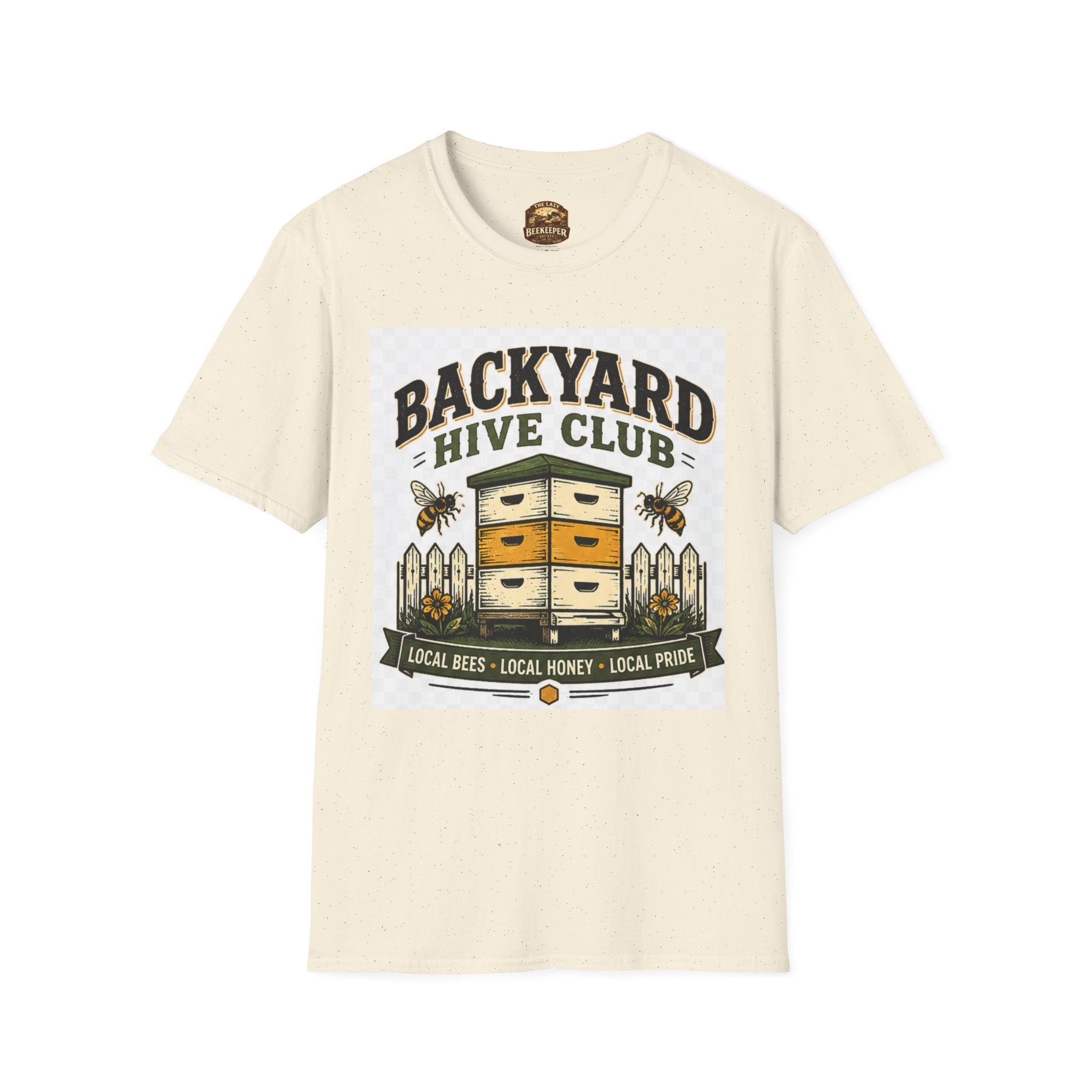 Backyard Hive Club T-Shirt — Beekeeper Honey Apiary Tee