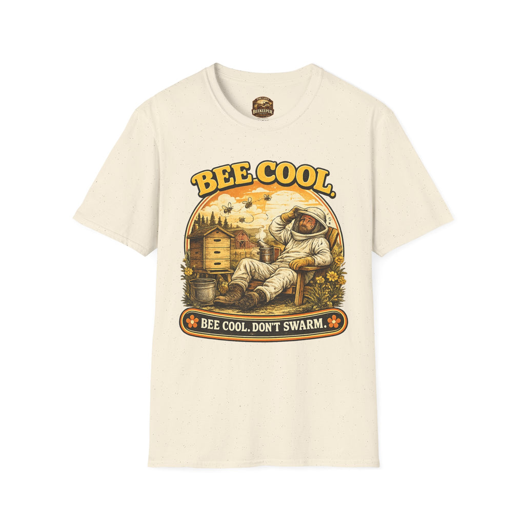 Bee Cool T-Shirt — Retro „Bee Cool, Don't Swarm“ Grafik-T-Shirt