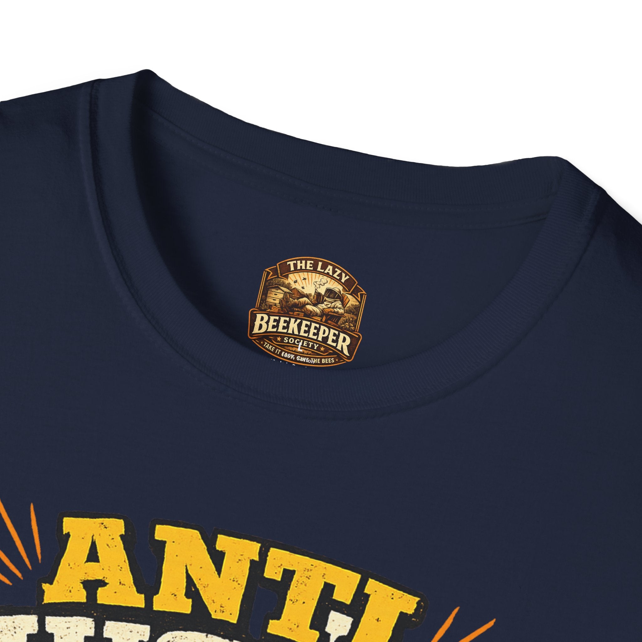 Anti-Hustle Imker T-Shirt – Schluss mit dem Stress, her mit dem Honig Grafik-T-Shirt
