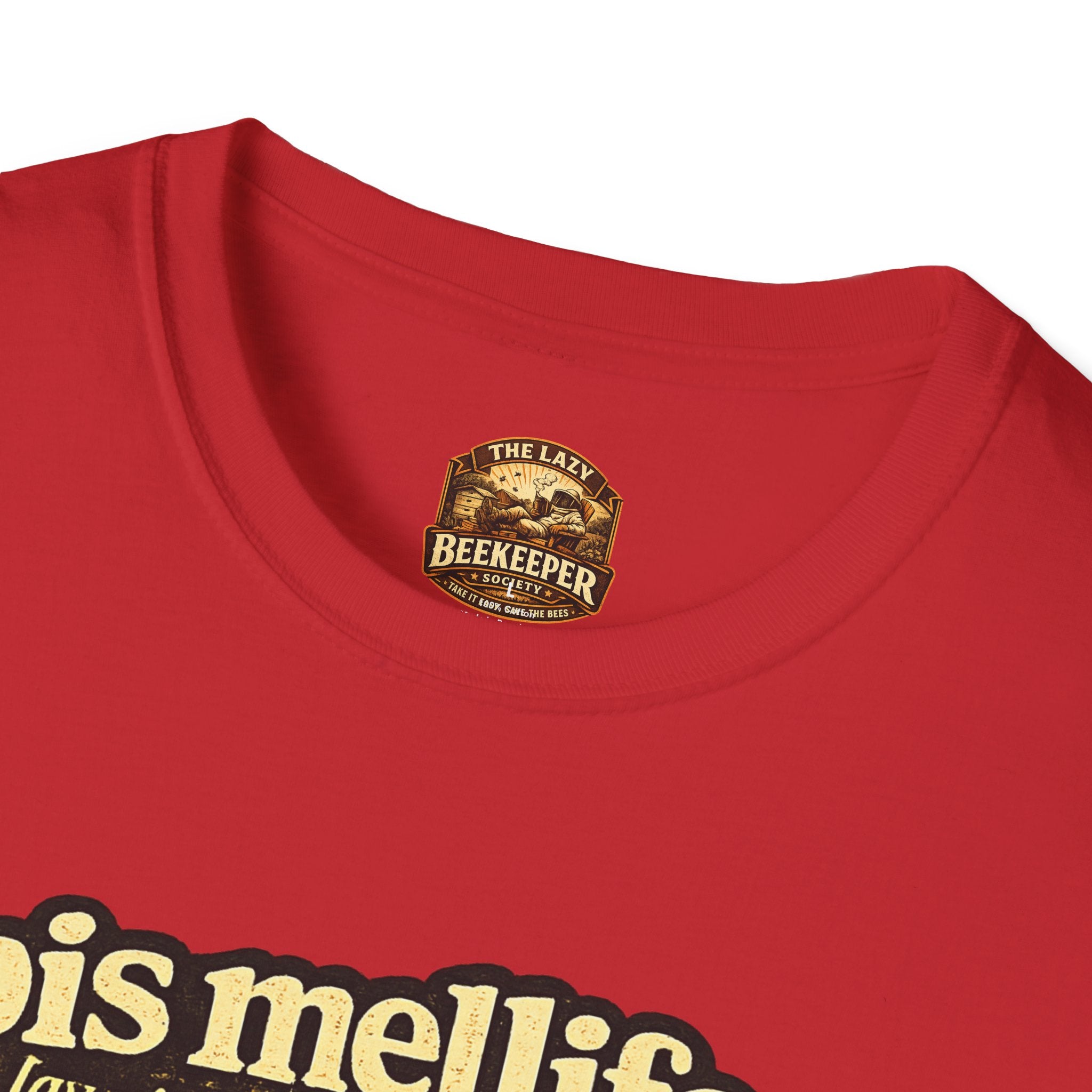 Apis Mellifera Bee Definition T-Shirt — Honey Bee Illustration & Conservation Quote