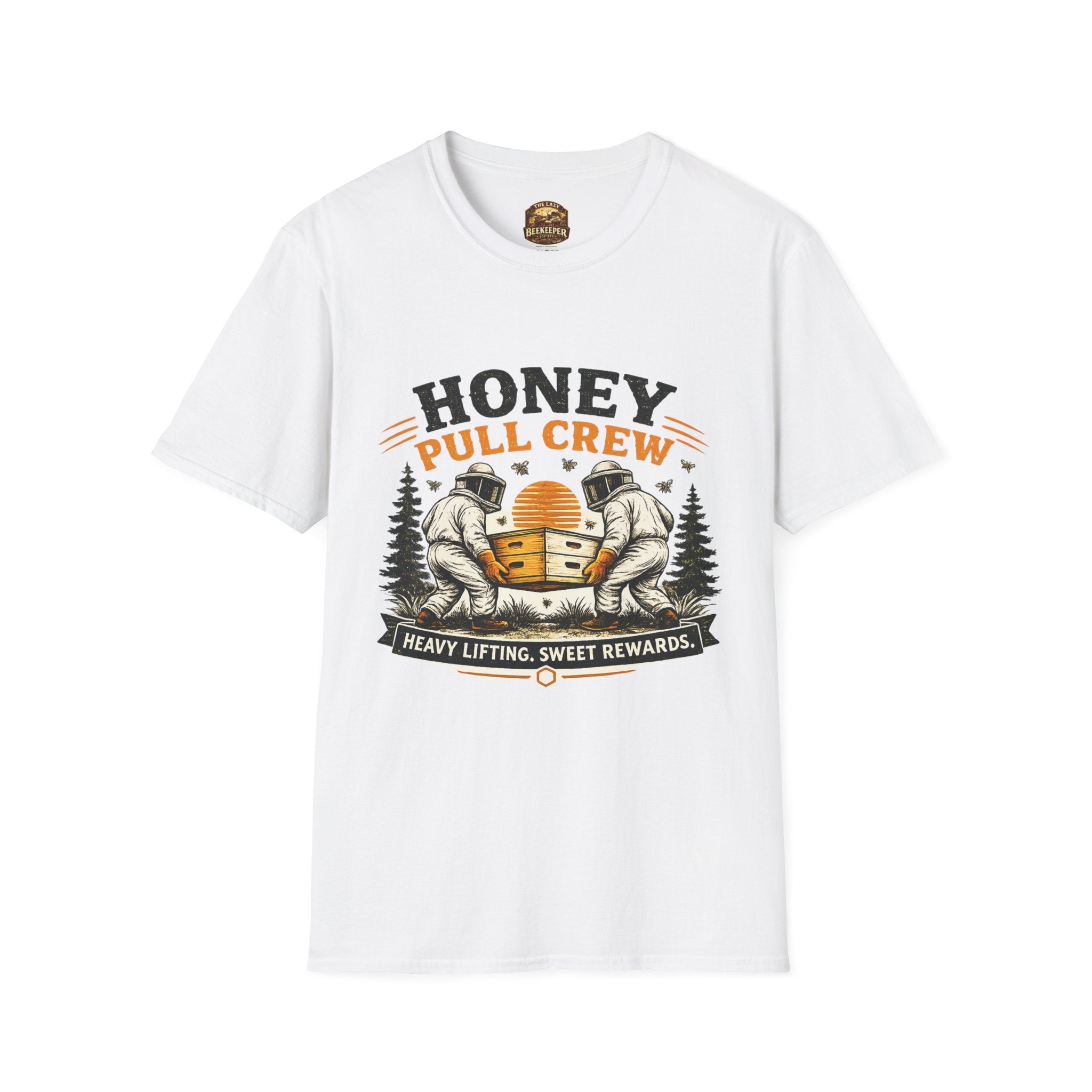 Honey Pull Crew T-Shirt – Imker-Crew-T-Shirt („Honey Pull Crew“)