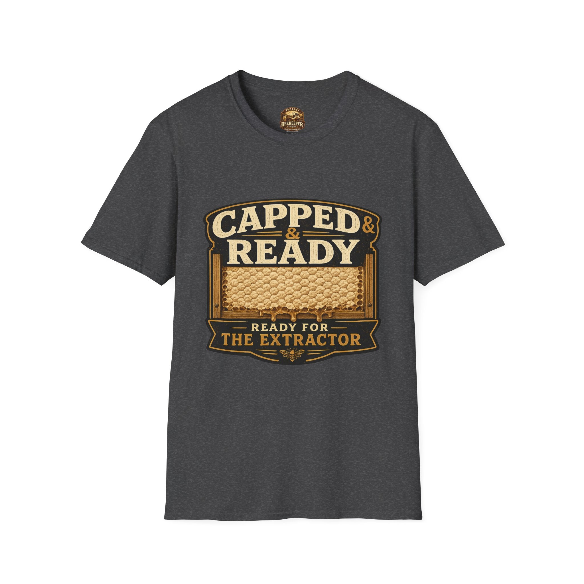 Capped & Ready T-Shirt — "Ready for the Extractor" Cannabis Vibe Tee