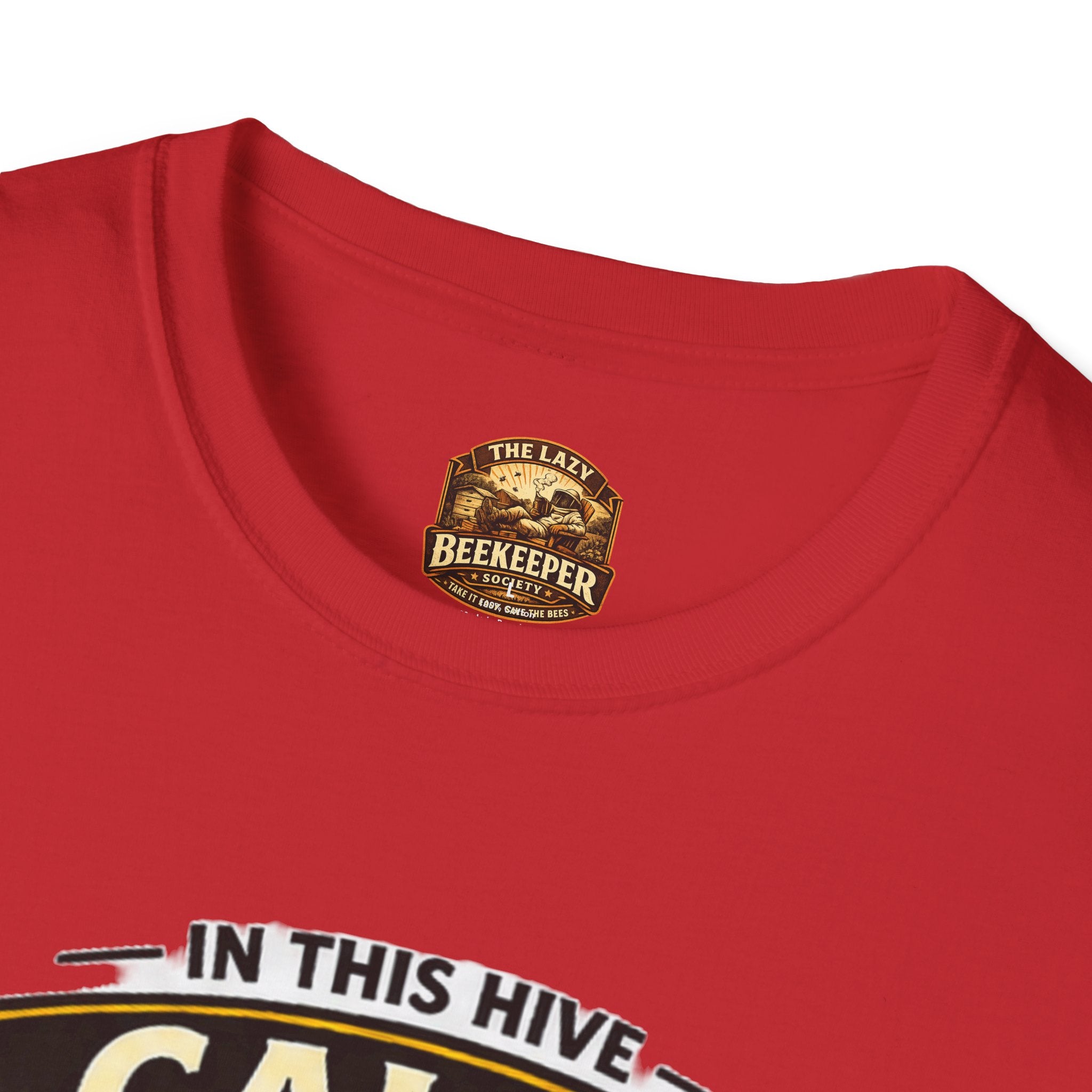 Calm in the Swarm T-Shirt — Bee Hive Calmness Graphic Tee