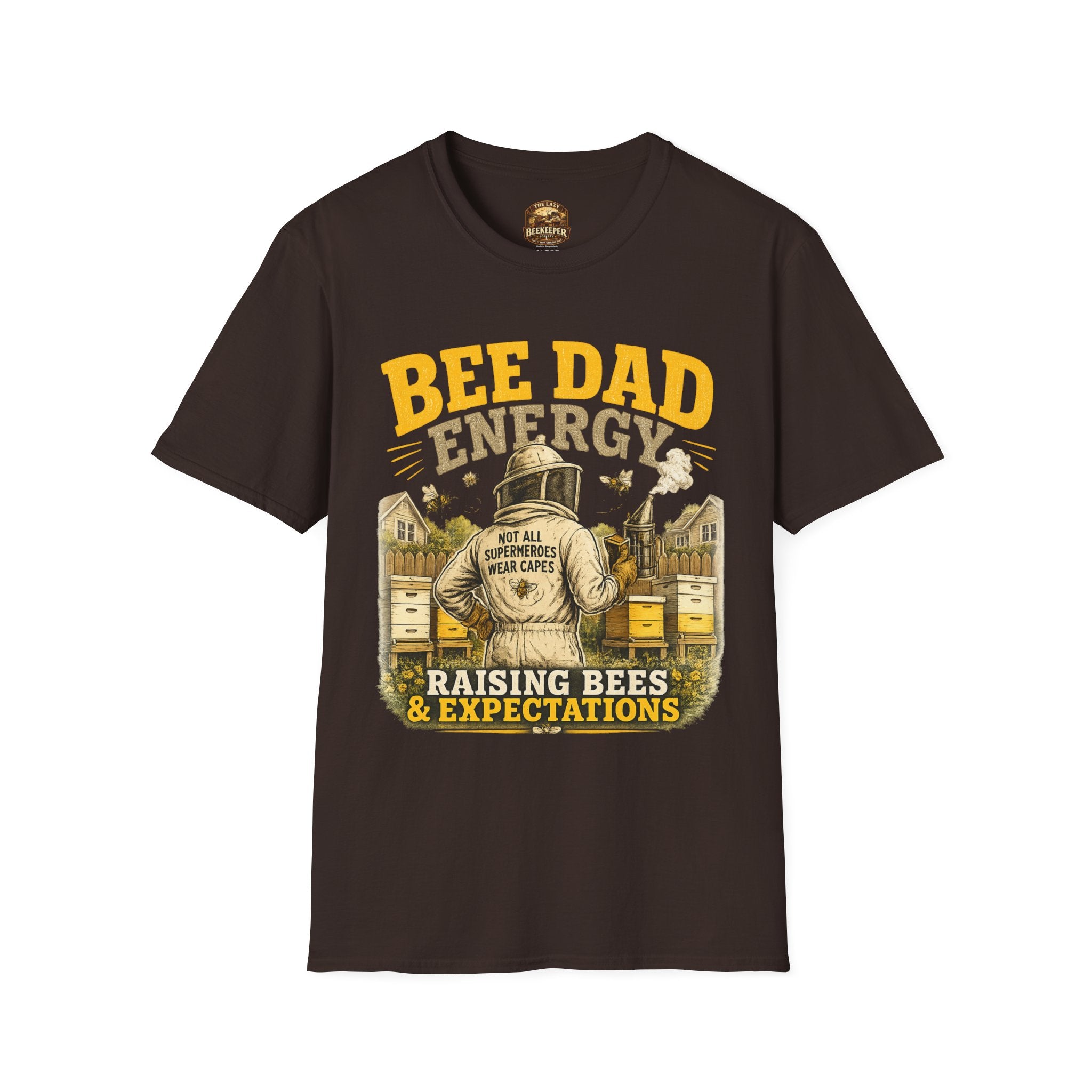 Bee Dad Energy T-Shirt — Raising Bees & Expectations Dad Shirt